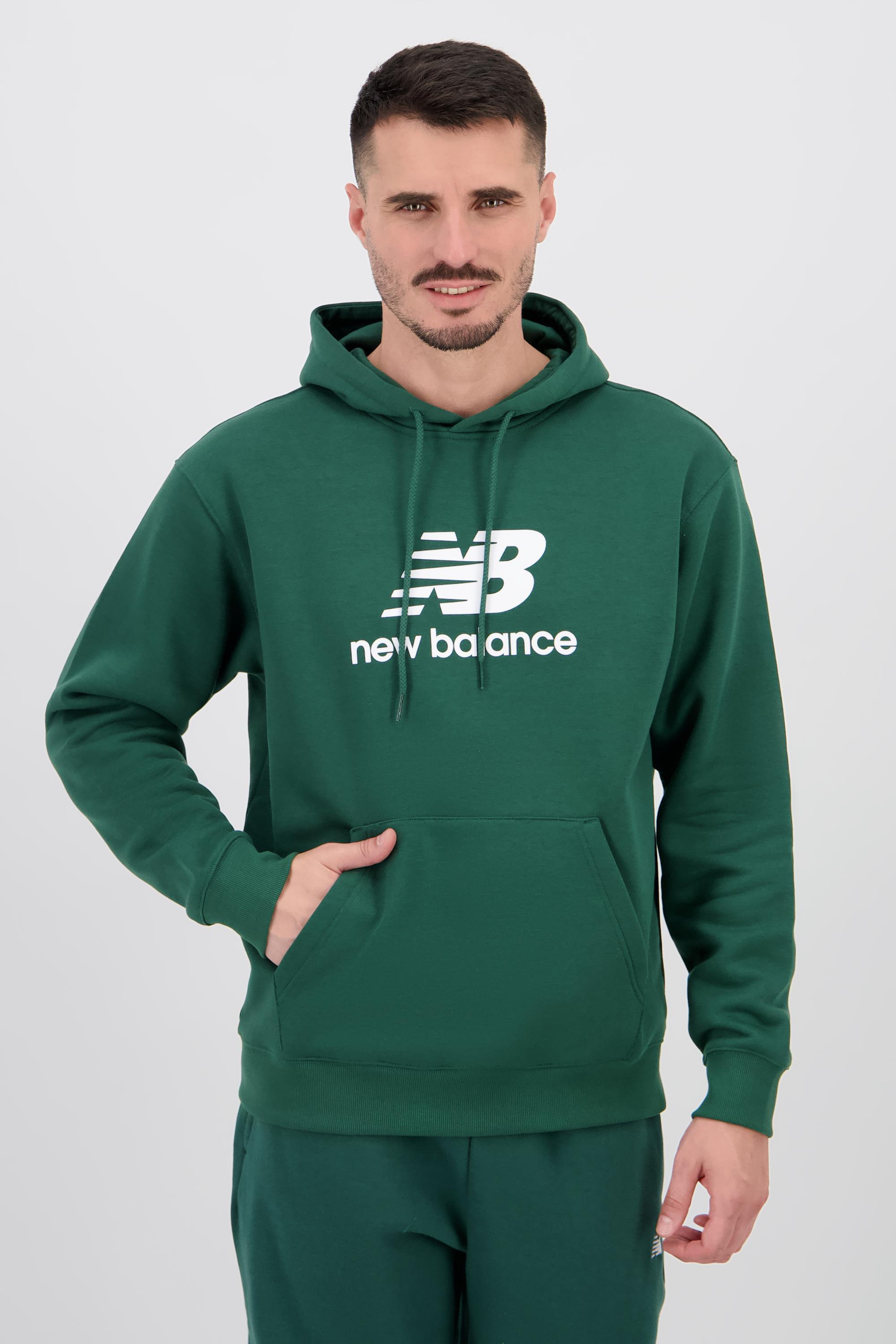 Sudadera New Balance Verde Sudadera Capucha Hombre