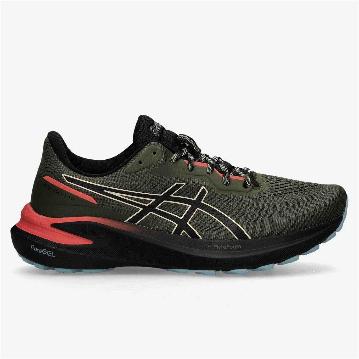 Asics Gt-1000 13 Tr - Caqui - Sapatilhas Running Homem tamanho 44.5