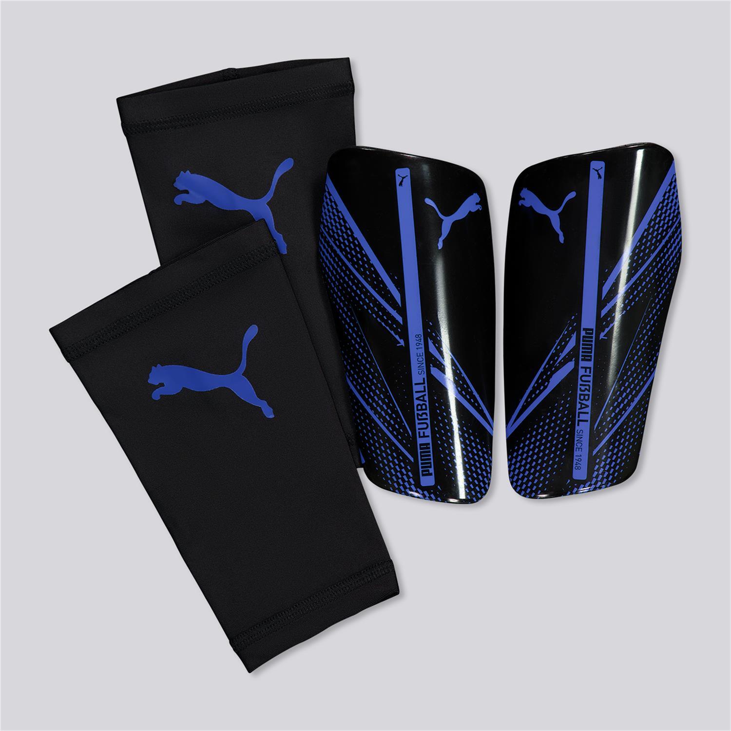 Puma Attacanto - Azul - Espinillera Fútbol Adulto talla M