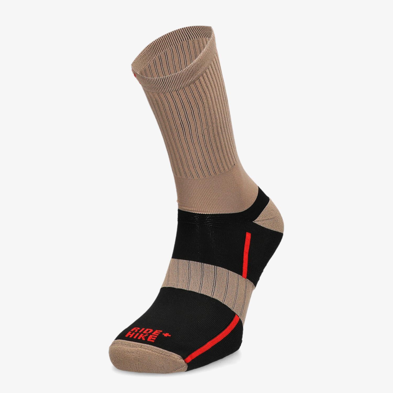 Spiuk All Terrain - Marrón - Calcetines Ciclismo Unisex talla L