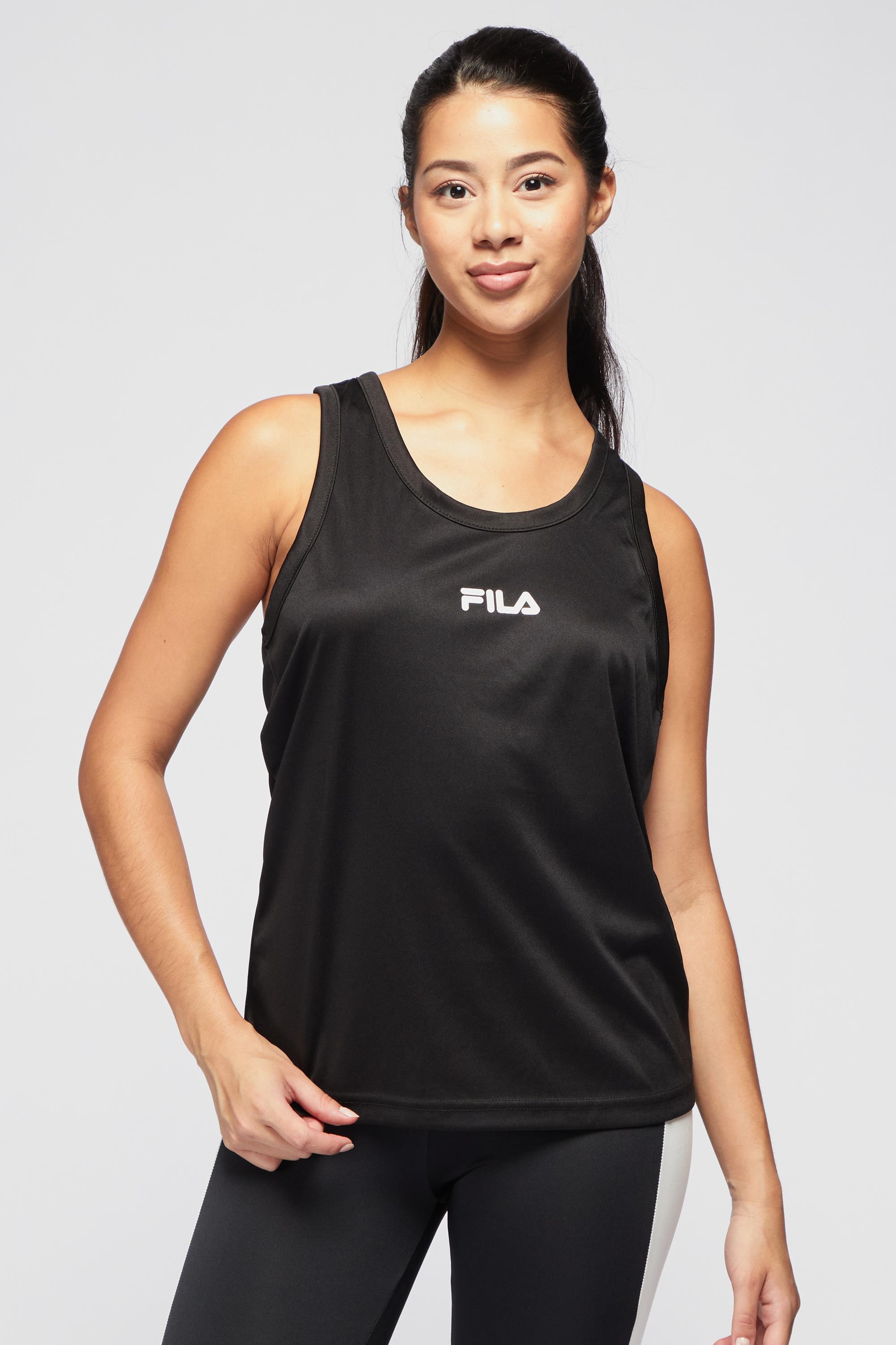 Camiseta Fila - Morado - Camiseta Tirantes Mujer talla