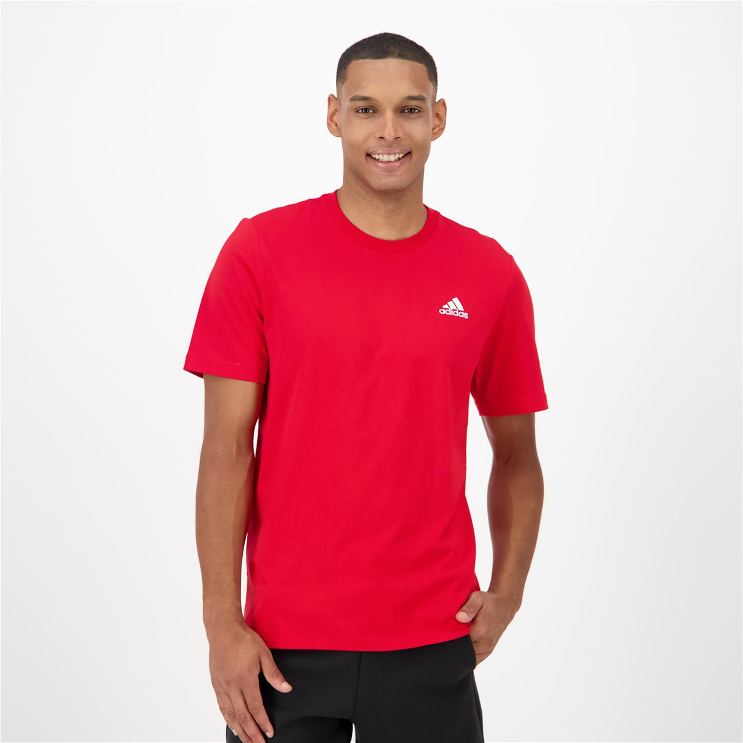 adidas Small - Rojo - Camiseta Algodón Hombre talla 2XL