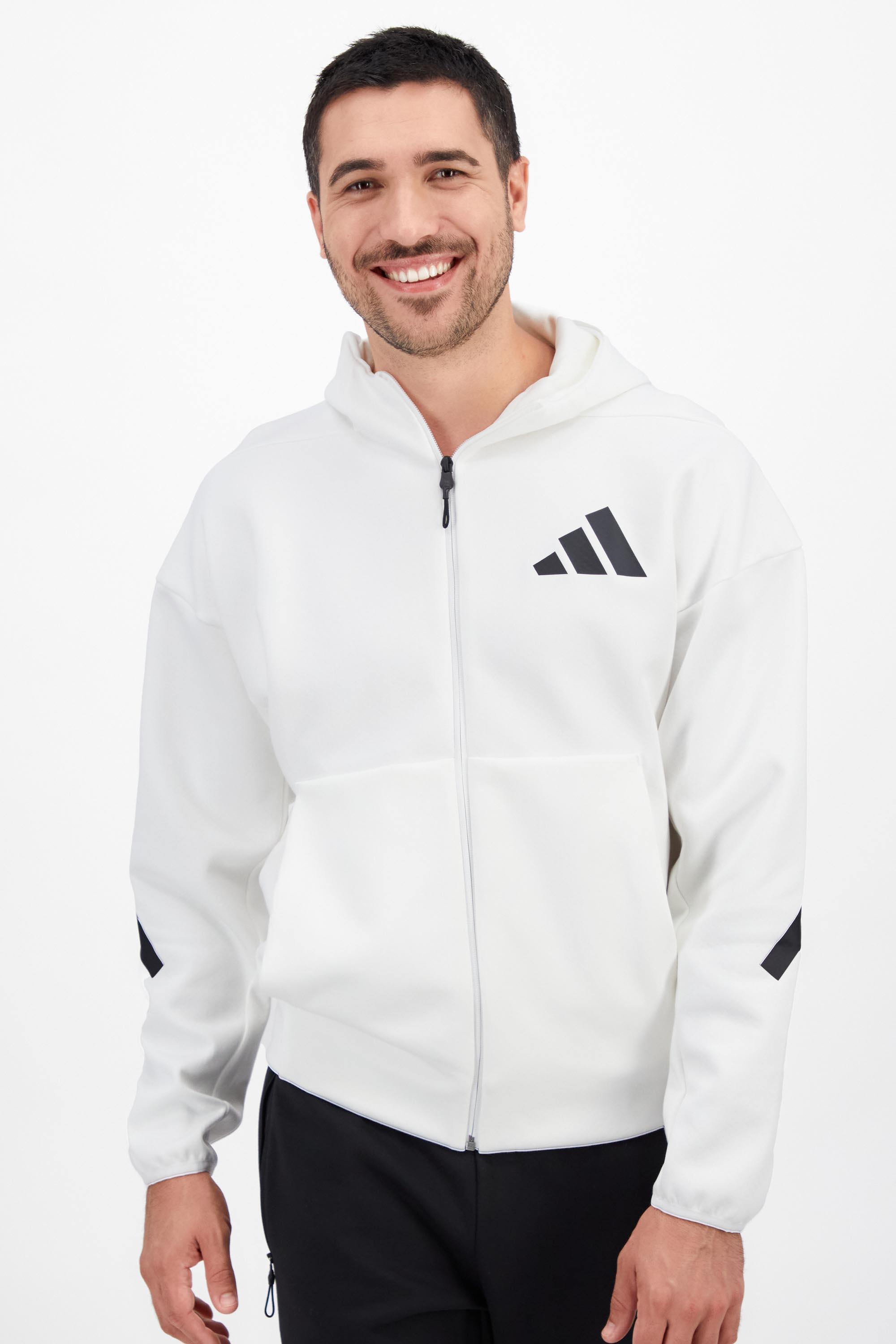 adidas Zne - Blanco - Sudadera Cremallera Hombre | Sprinter
