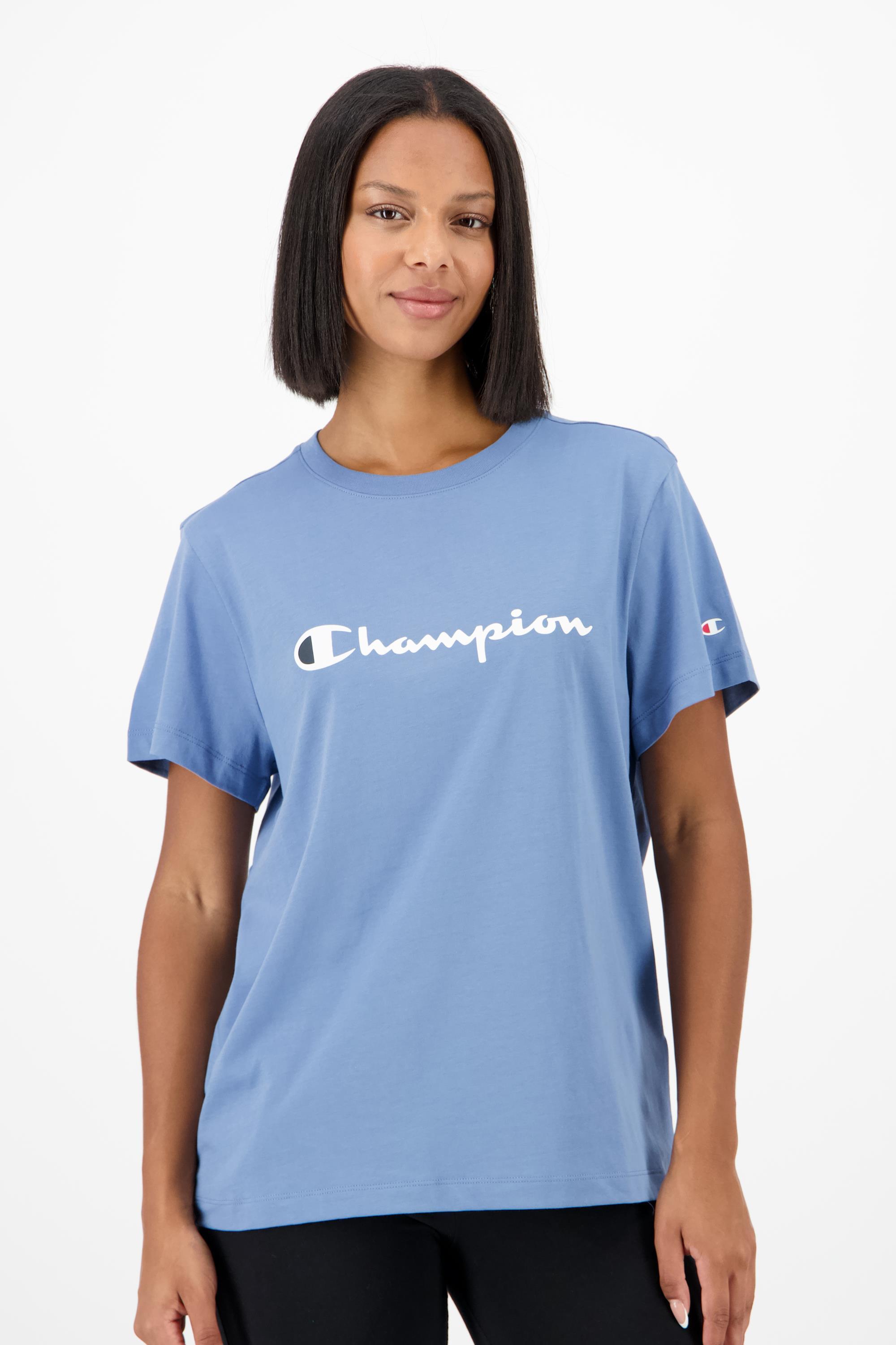 Camiseta Champion Azul Camiseta Mujer Sprinter