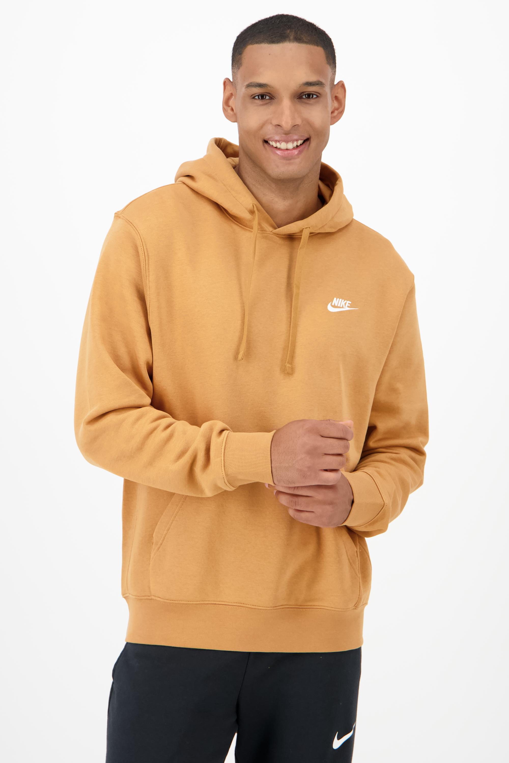 Nike Club Marrón Sudadera Capucha Hombre Sprinter