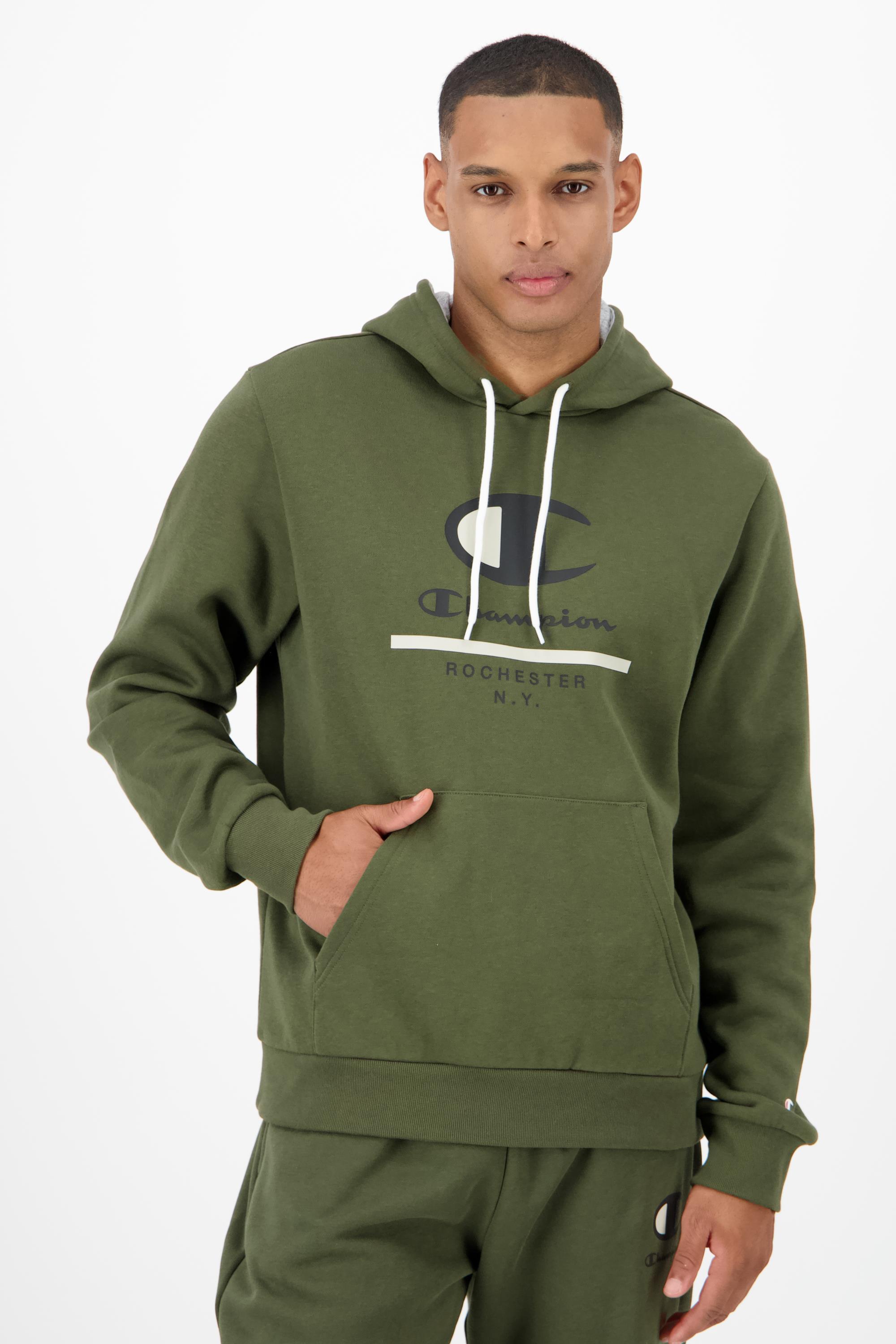 Sudadera Champion - Verde - Sudadera Capucha Hombre talla L