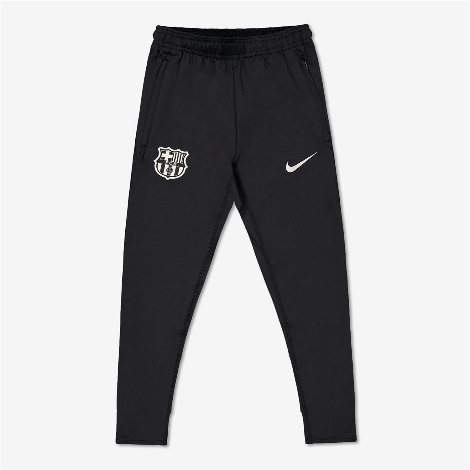 Pantalón FC Barcelona 24/25 - Negro - Fútbol Niño talla 16