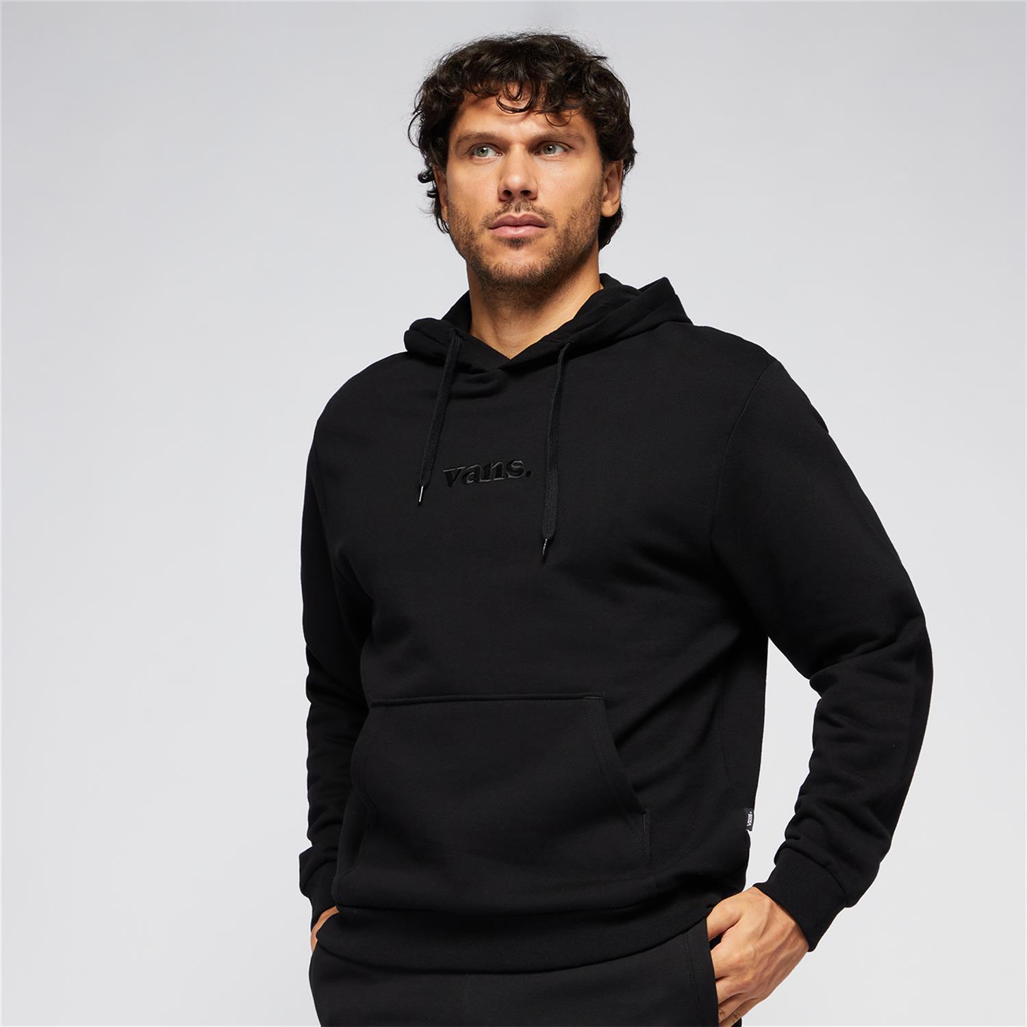 Vans Essentials - Negro - Sudadera Capucha Hombre talla 2XS