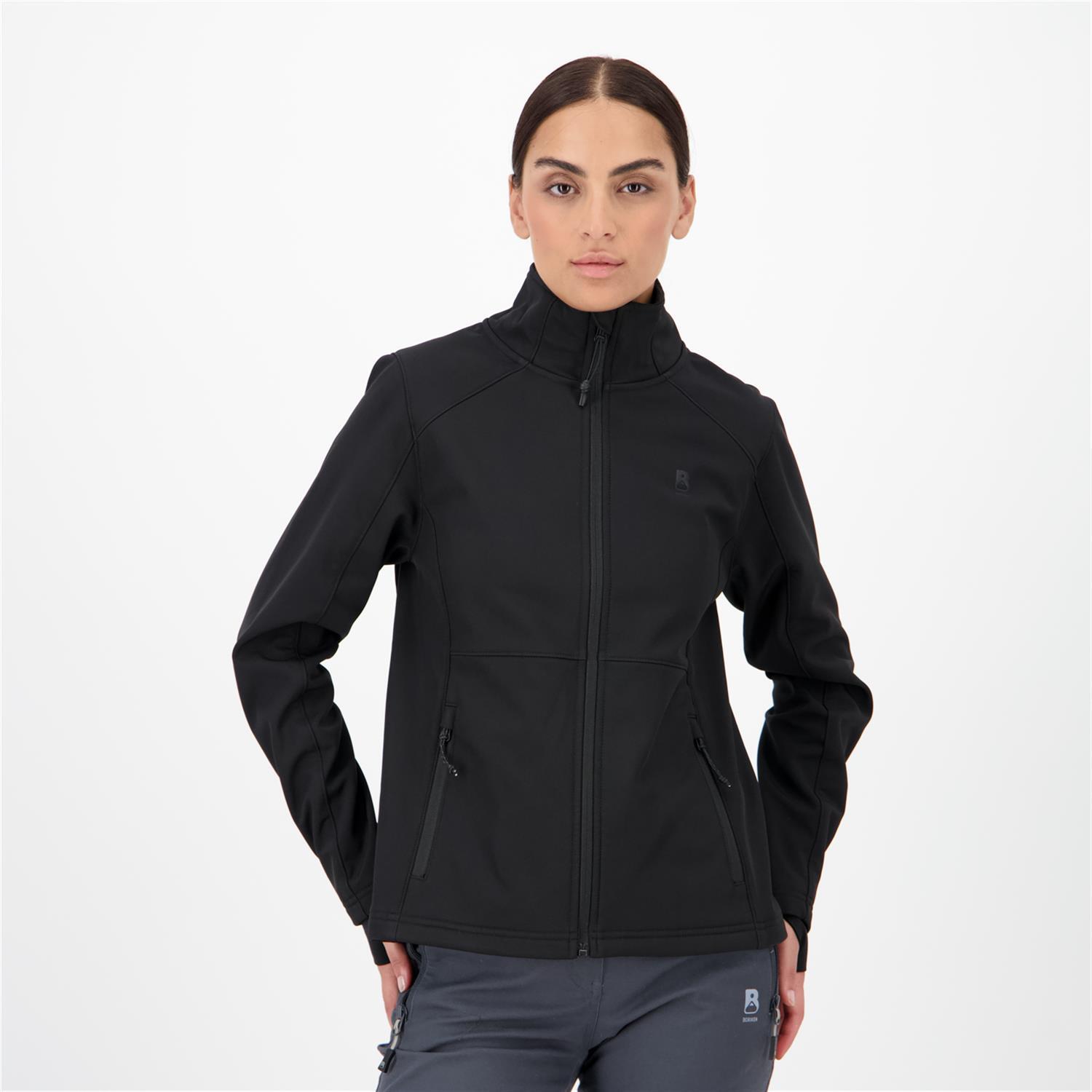 Softshell Boriken - Preto - Casaco Montanha Mulher tamanho 2XL