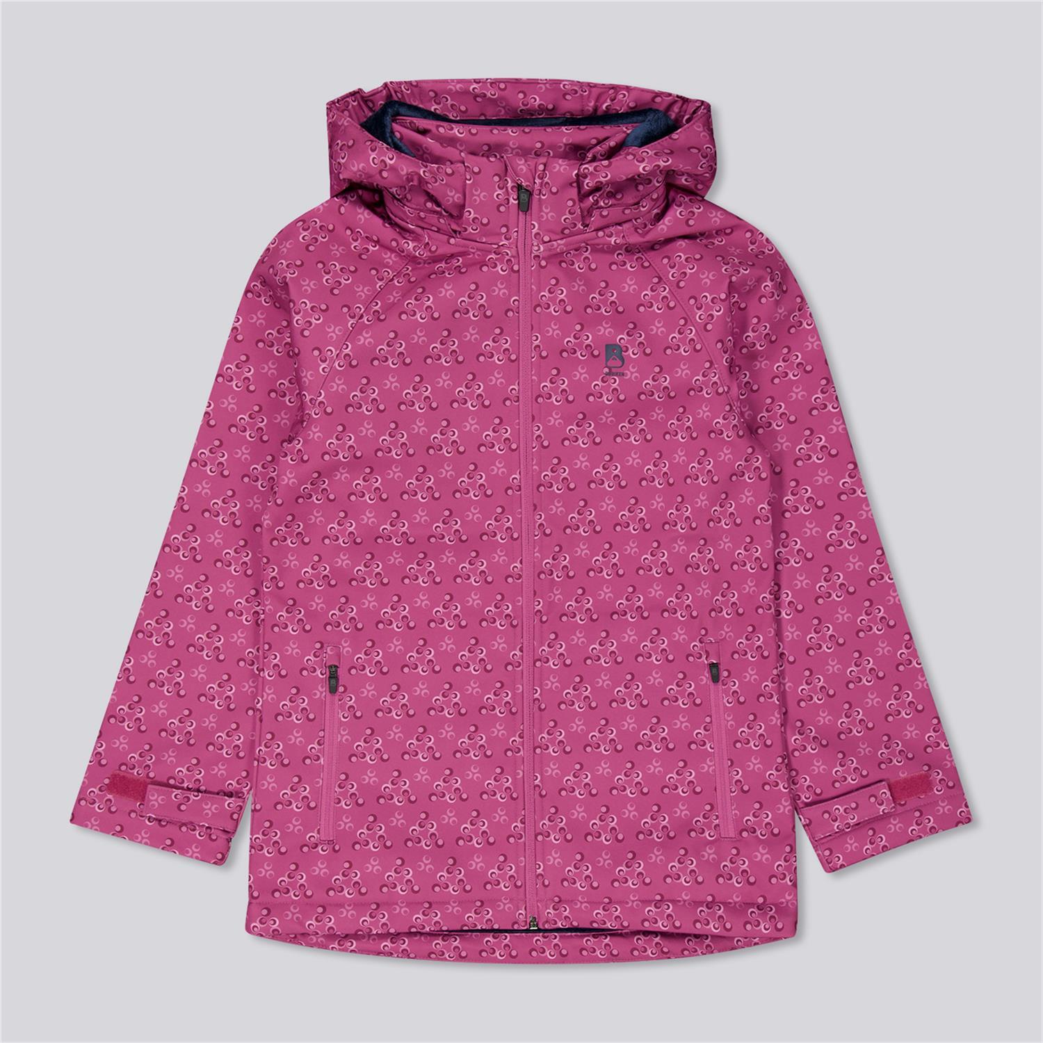 Softshell Boriken - Roxo - Casaco Capuz Rapariga tamanho 10