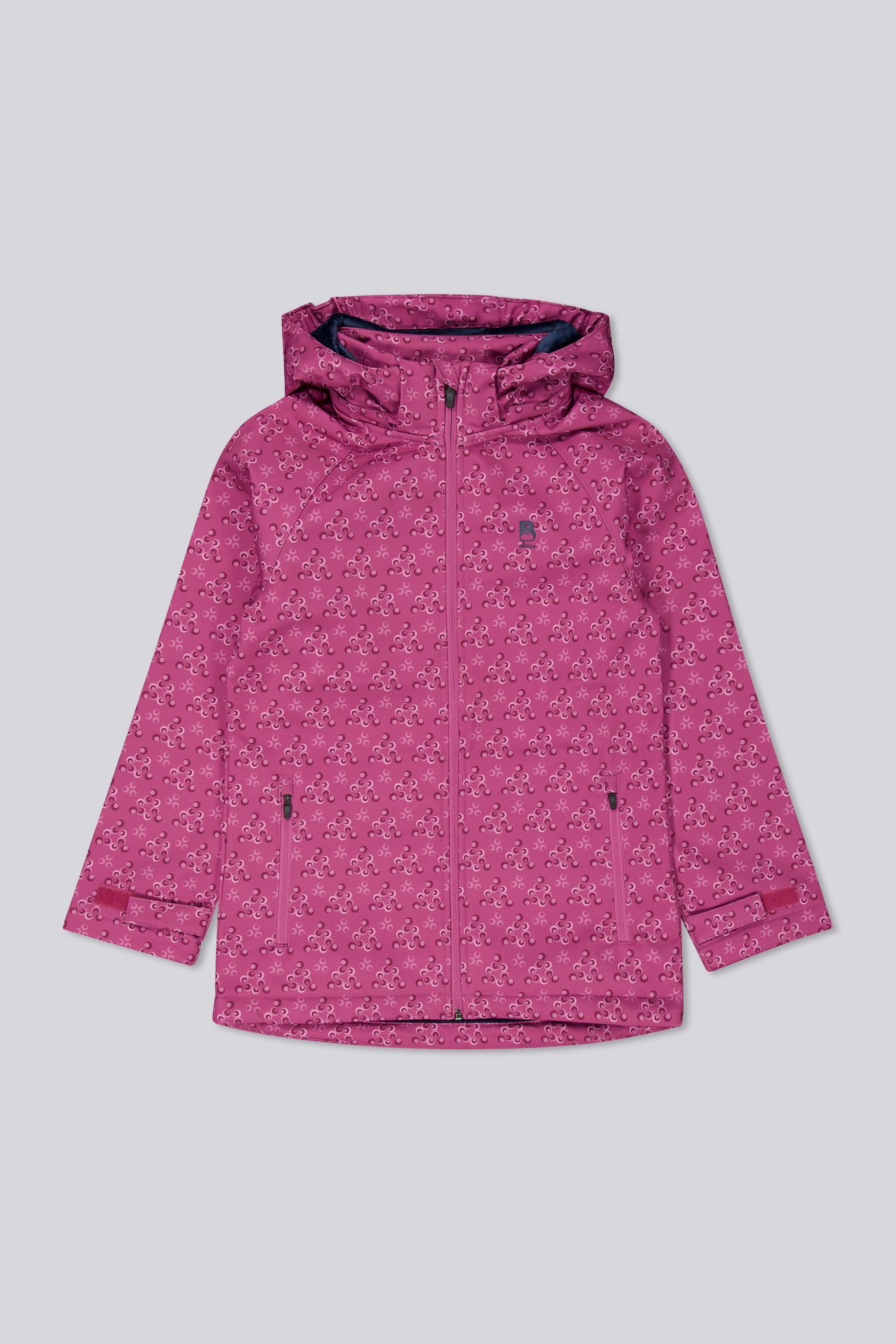 Softshell Boriken - Morado - Chaqueta Capucha Niña talla 6