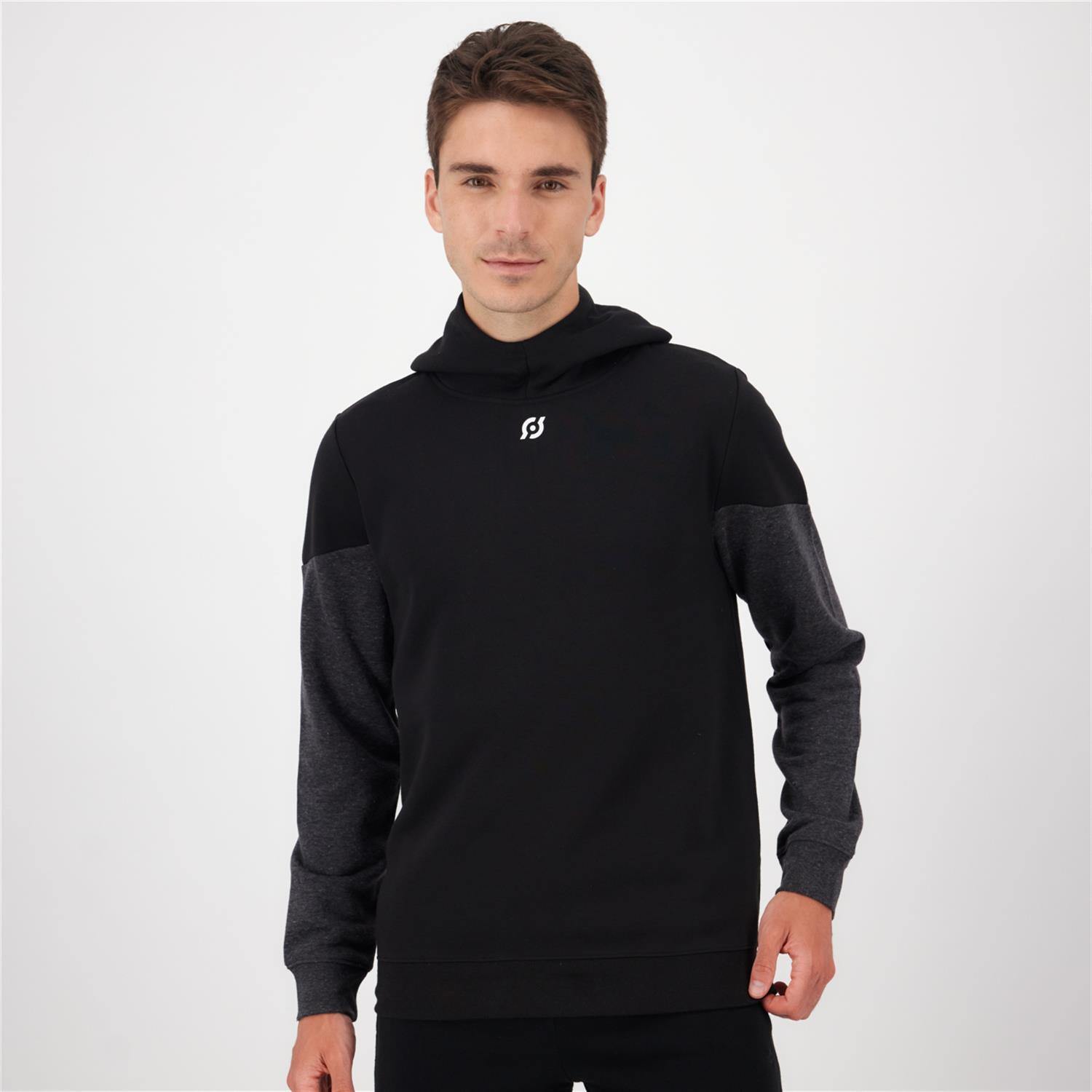 Sweatshirt Team Quest - Preto - Sweatshirt Capuz Homem tamanho L