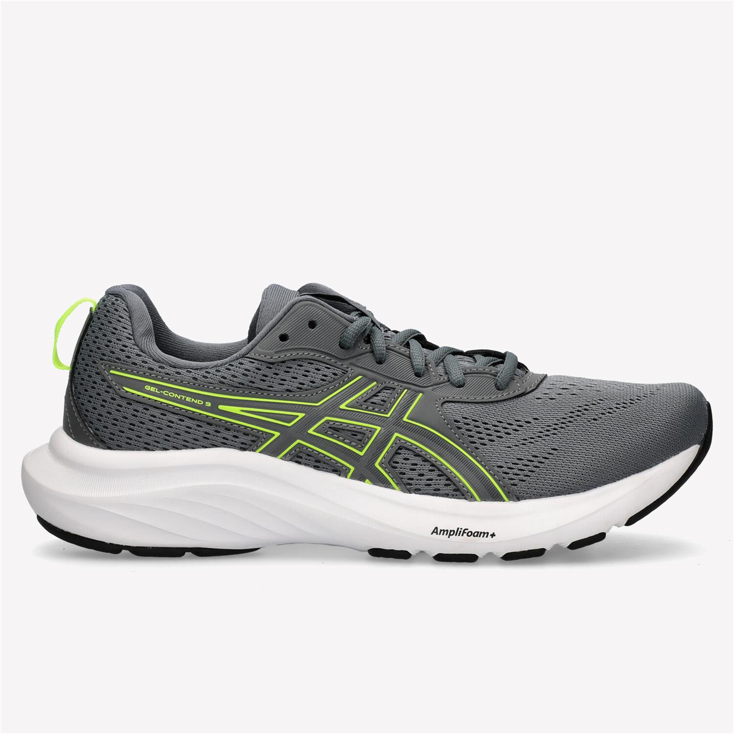 Asics Gel-Contend 9 - Cinza - Ténis Running Homem tamanho 46