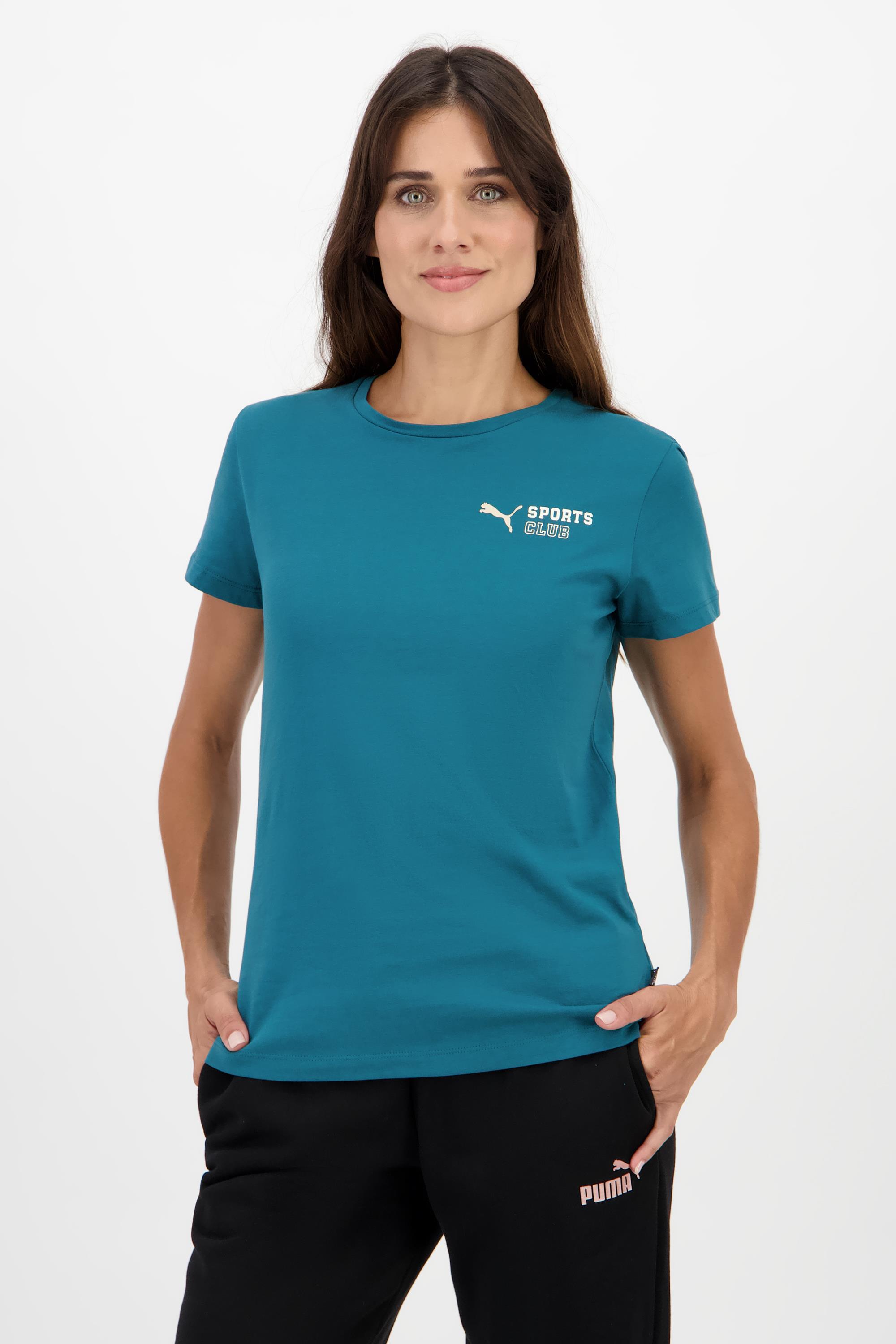 Camiseta Puma - Verde - Camiseta Mujer talla