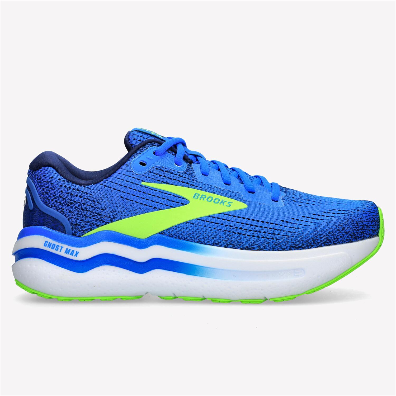 Brooks Ghost Max 2 - Azul - Ténis Running Homem tamanho 43