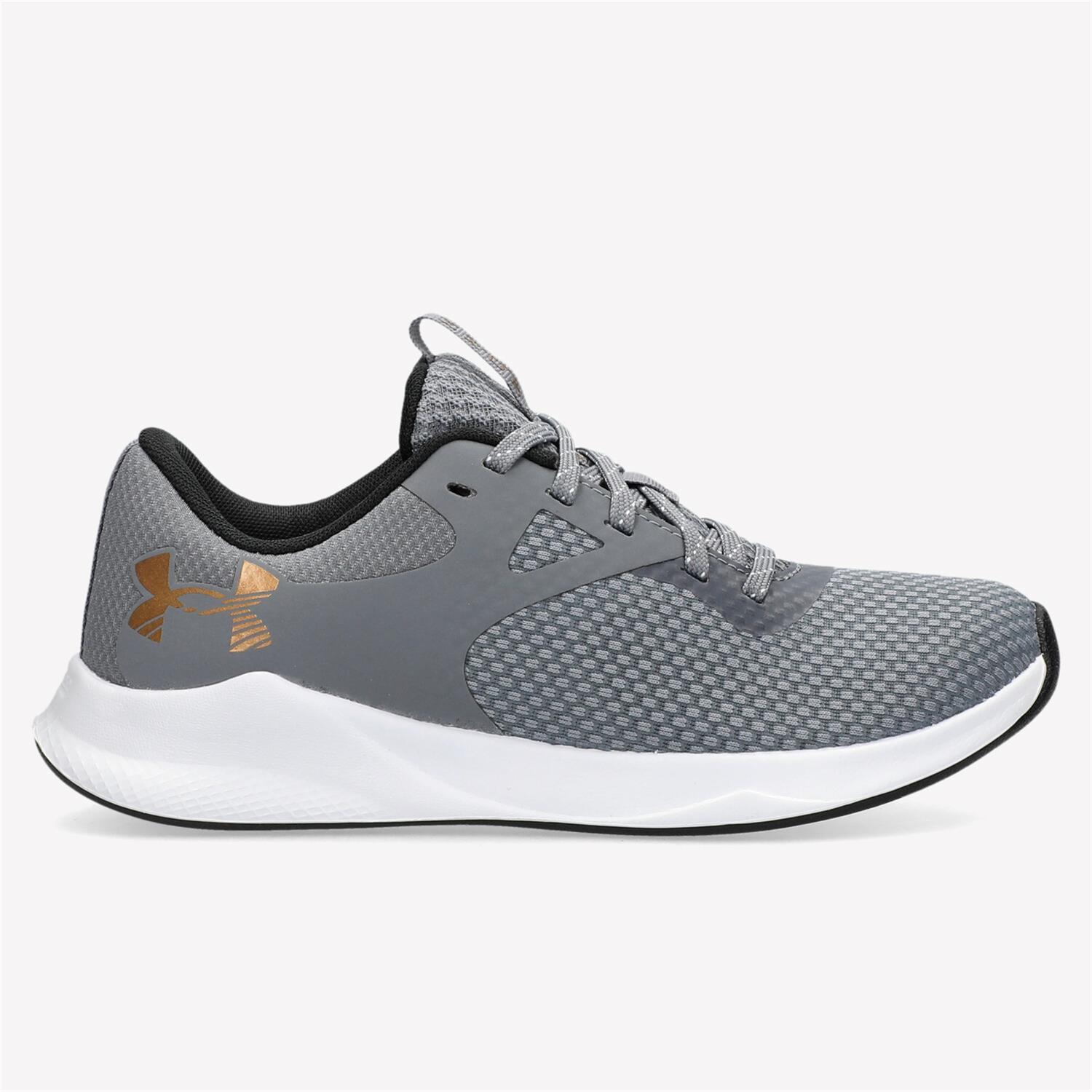 Under Armour Charged Aurora 2 - Cinza - Ténis Ginásio tamanho 40