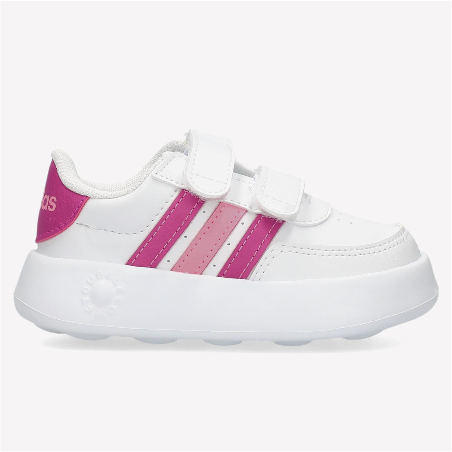 adidas Breaknet 2.0 - Branco - Ténis Velcro Menina tamanho 22