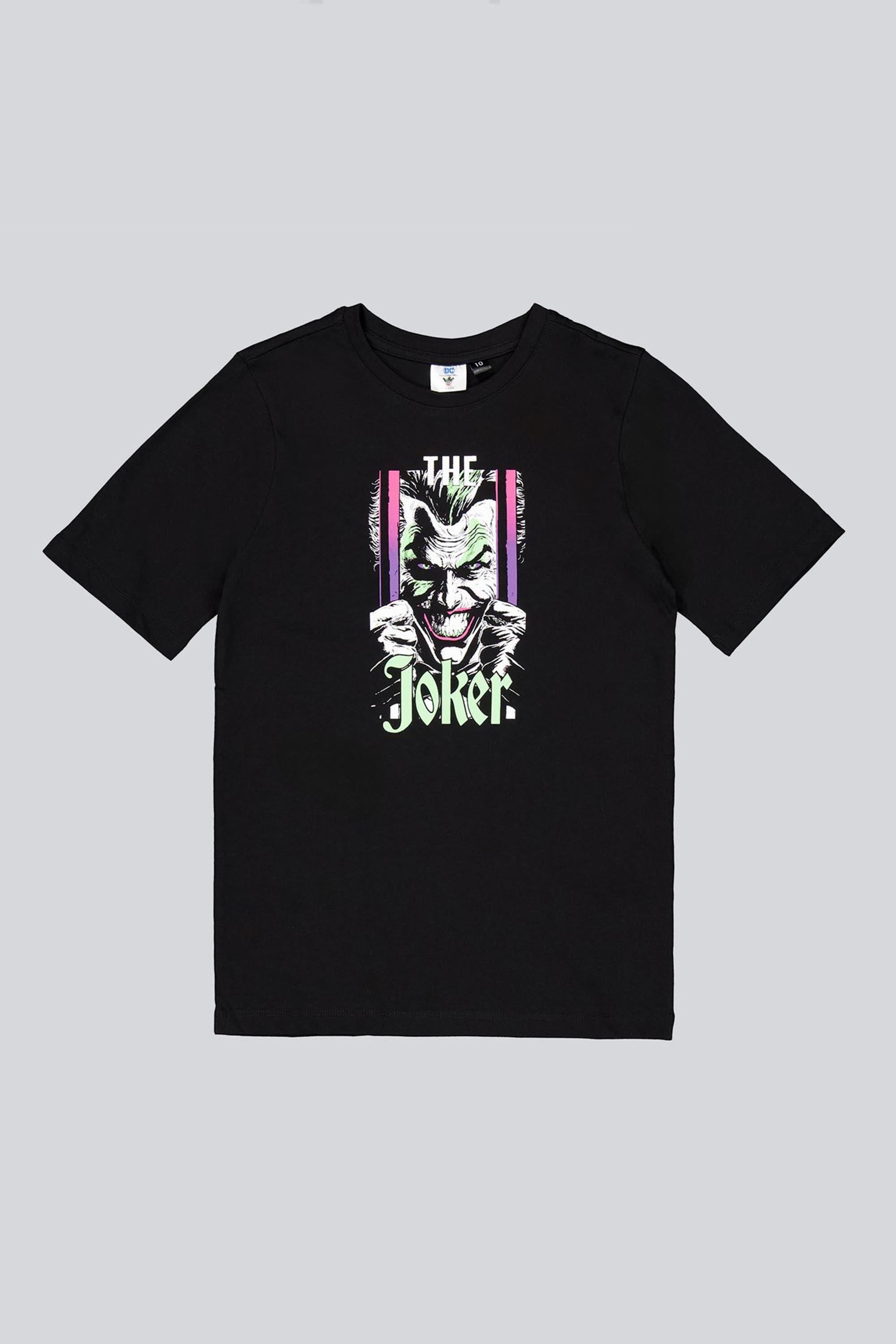 Camiseta Algodón Joker - Blanco - Camiseta Niño DC Comics