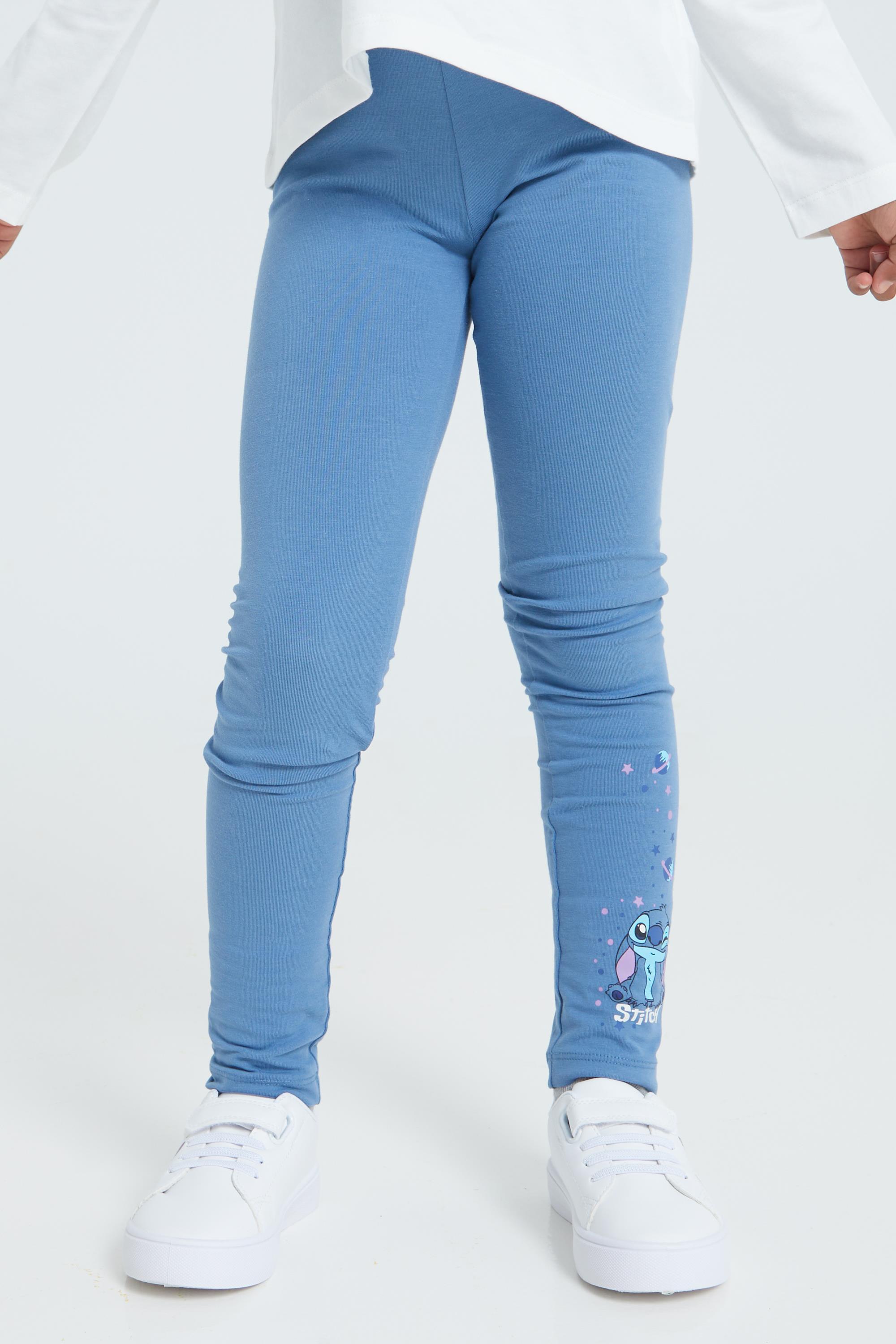 Mallas Largas Lilo Stitch - Rosa - Mallas Niña Disney talla 8