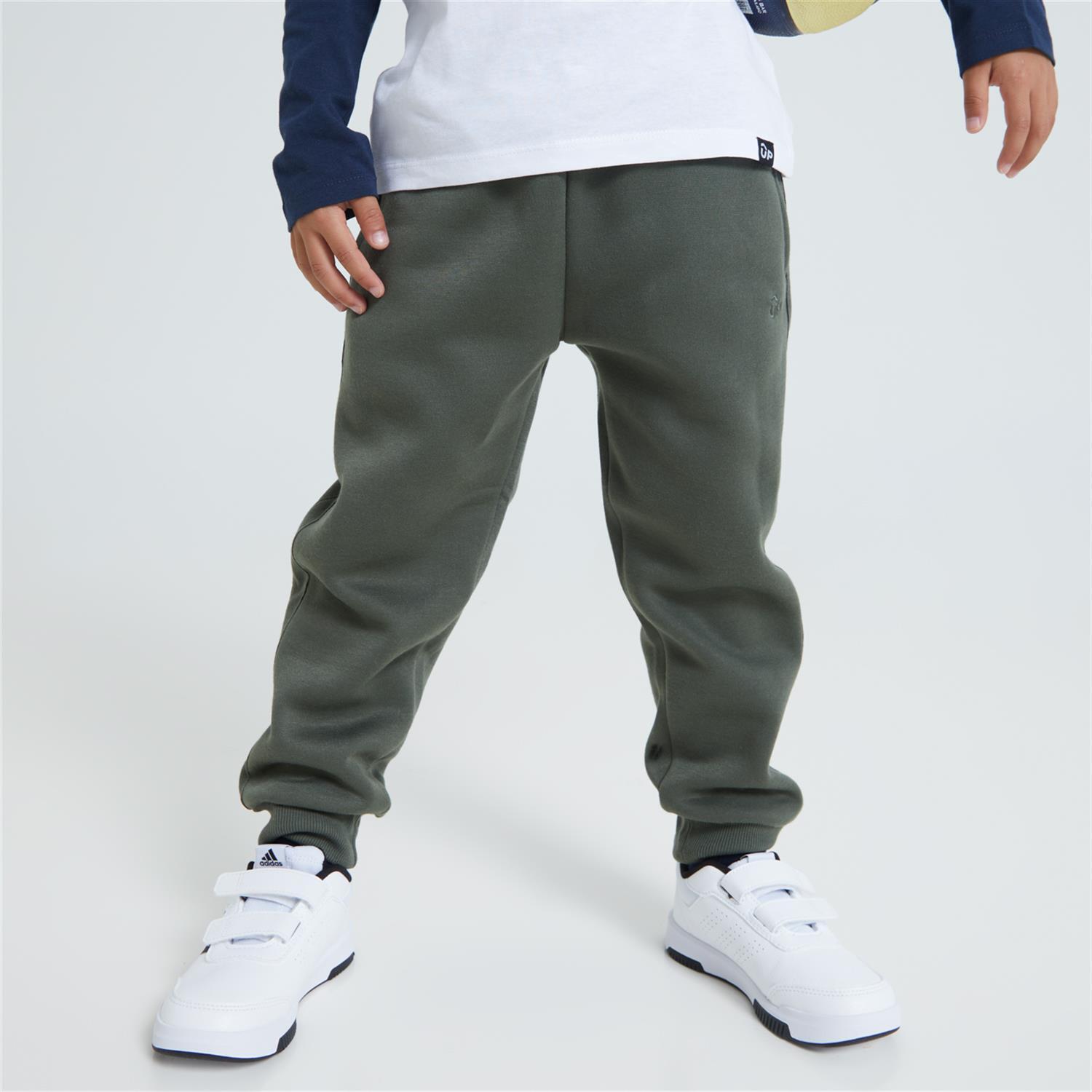 Pantalón Largo Up - Kaki - Pantalón Puño Niño talla 4