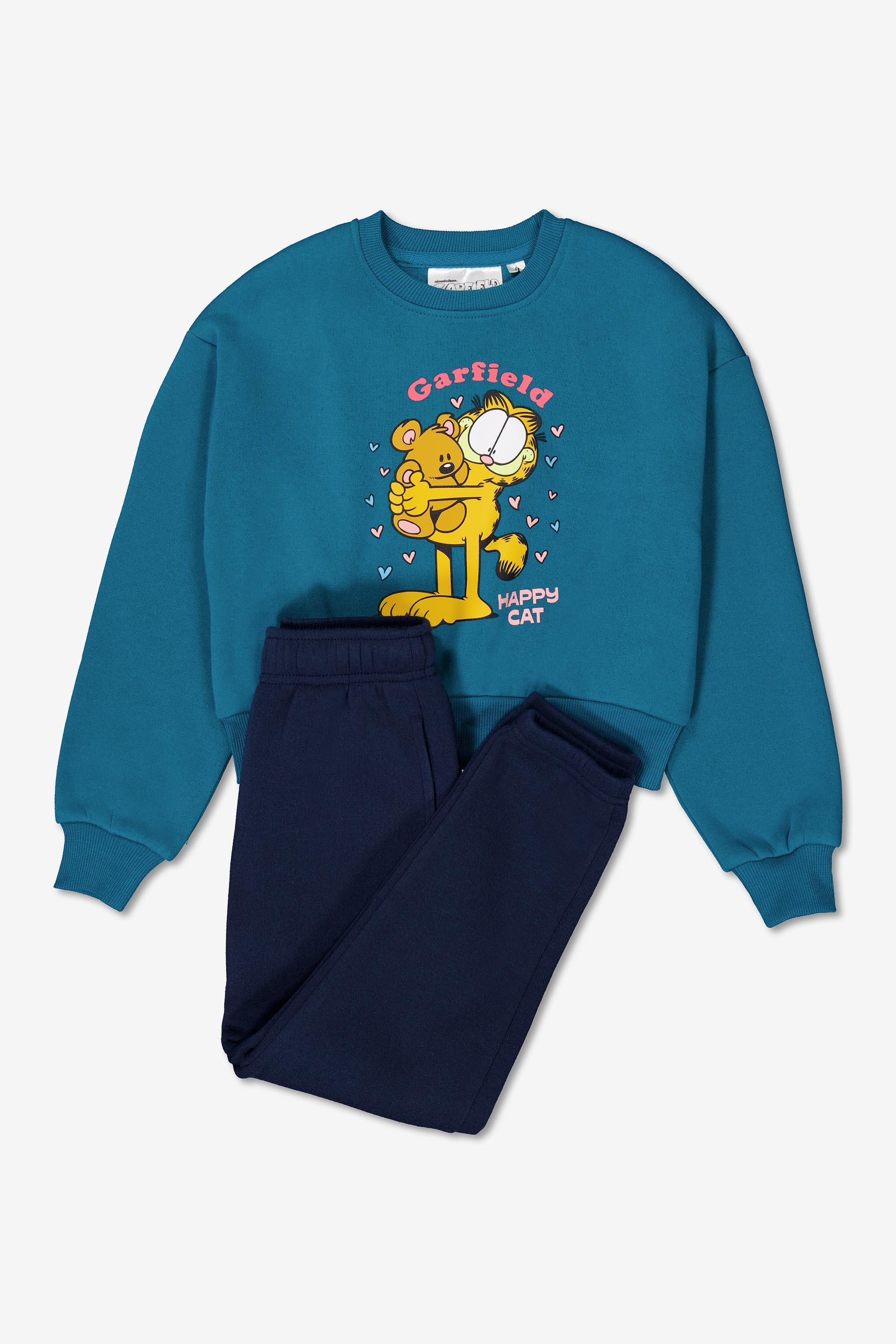 Chándal Garfield - Rosa - Chándal Puño Niña talla 6