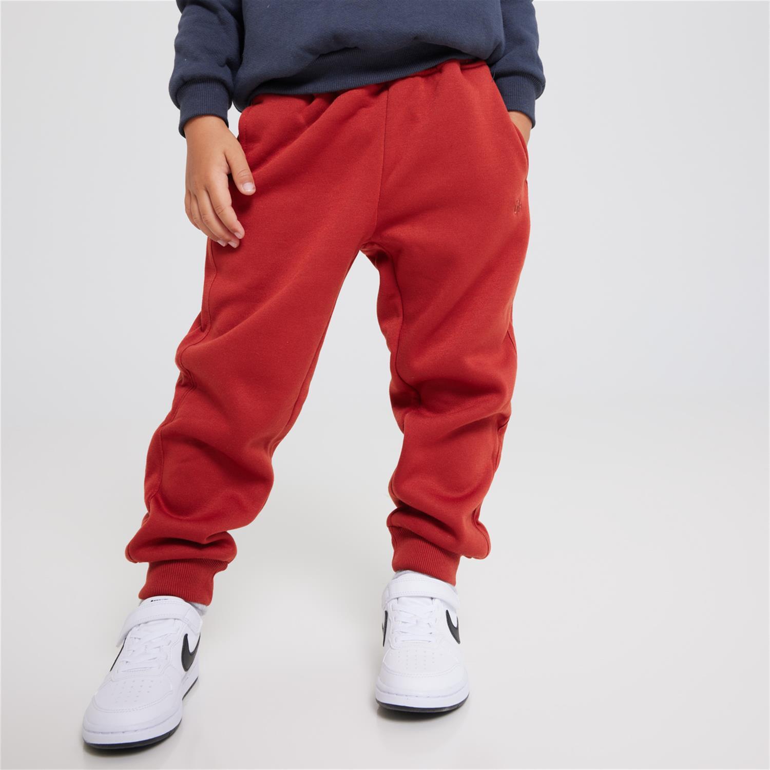 Pantalón Largo Up - Rojo - Pantalón Puño Niño talla 6