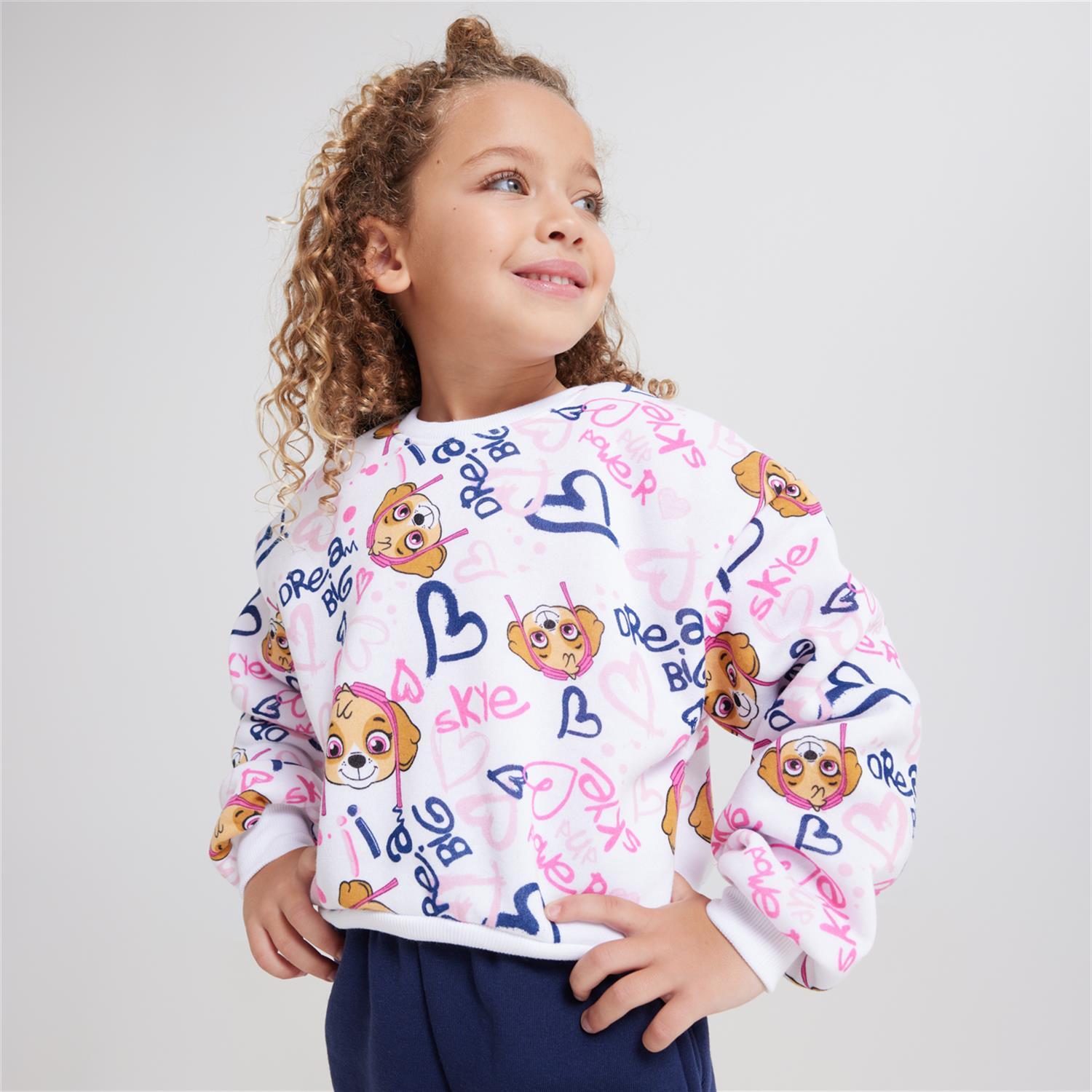 Chándal Patrulla Canina - Rosa - Chándal Felpa Niña talla 6