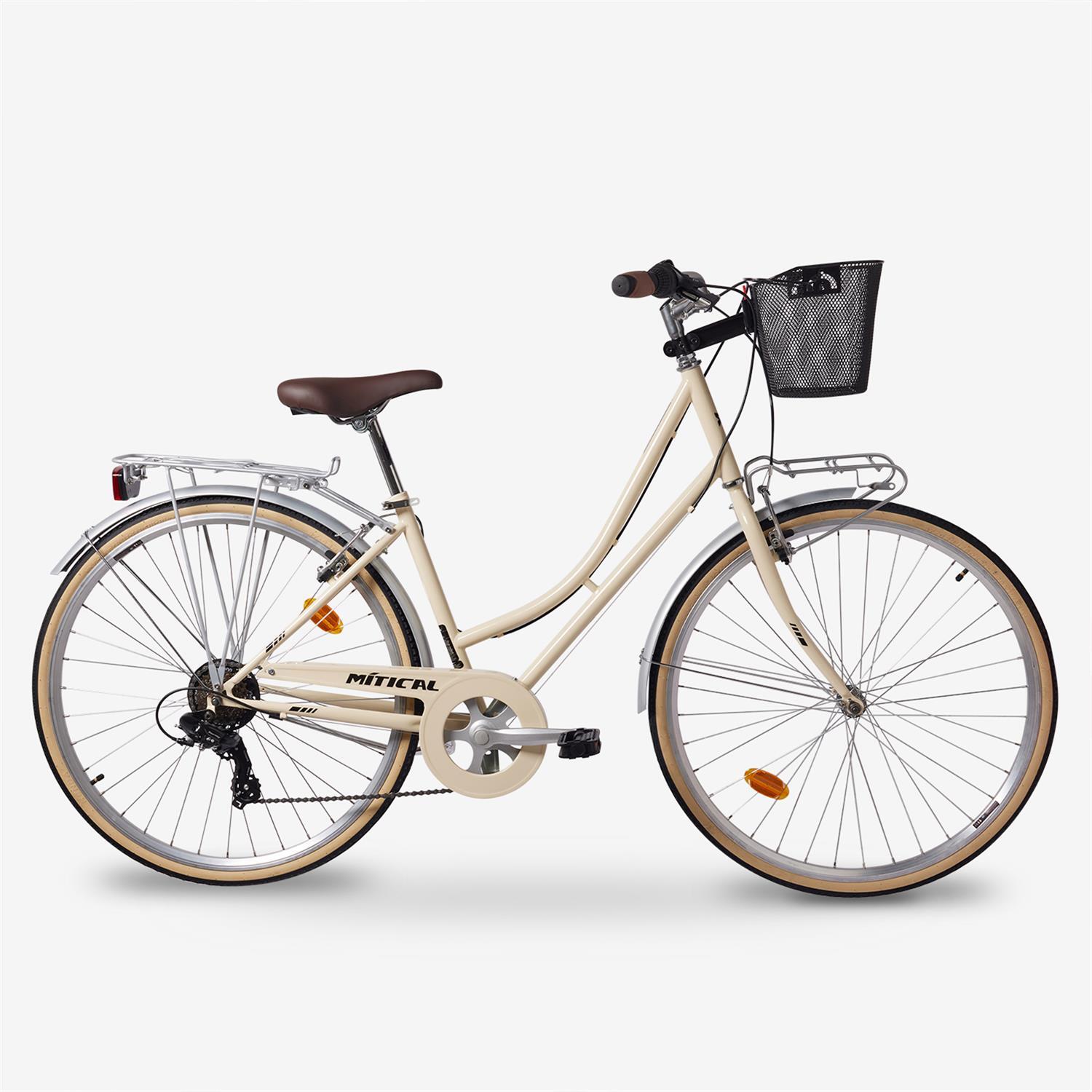 Mítical Crosstown Travel - Blanco - Bicicleta Urbana 28 talla 2XS