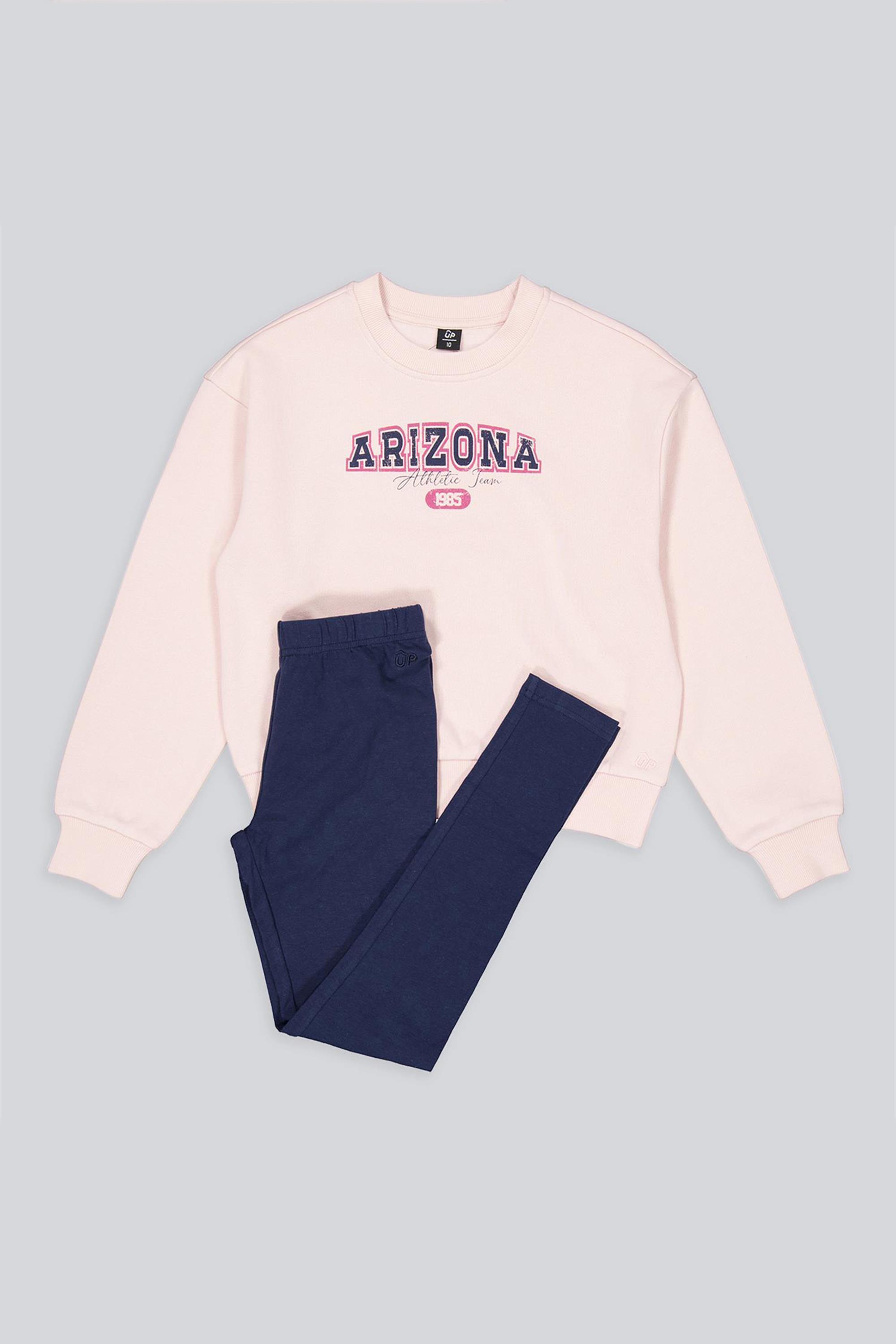 Chándal Felpa Up - Rosa - Chándal Niña talla 4