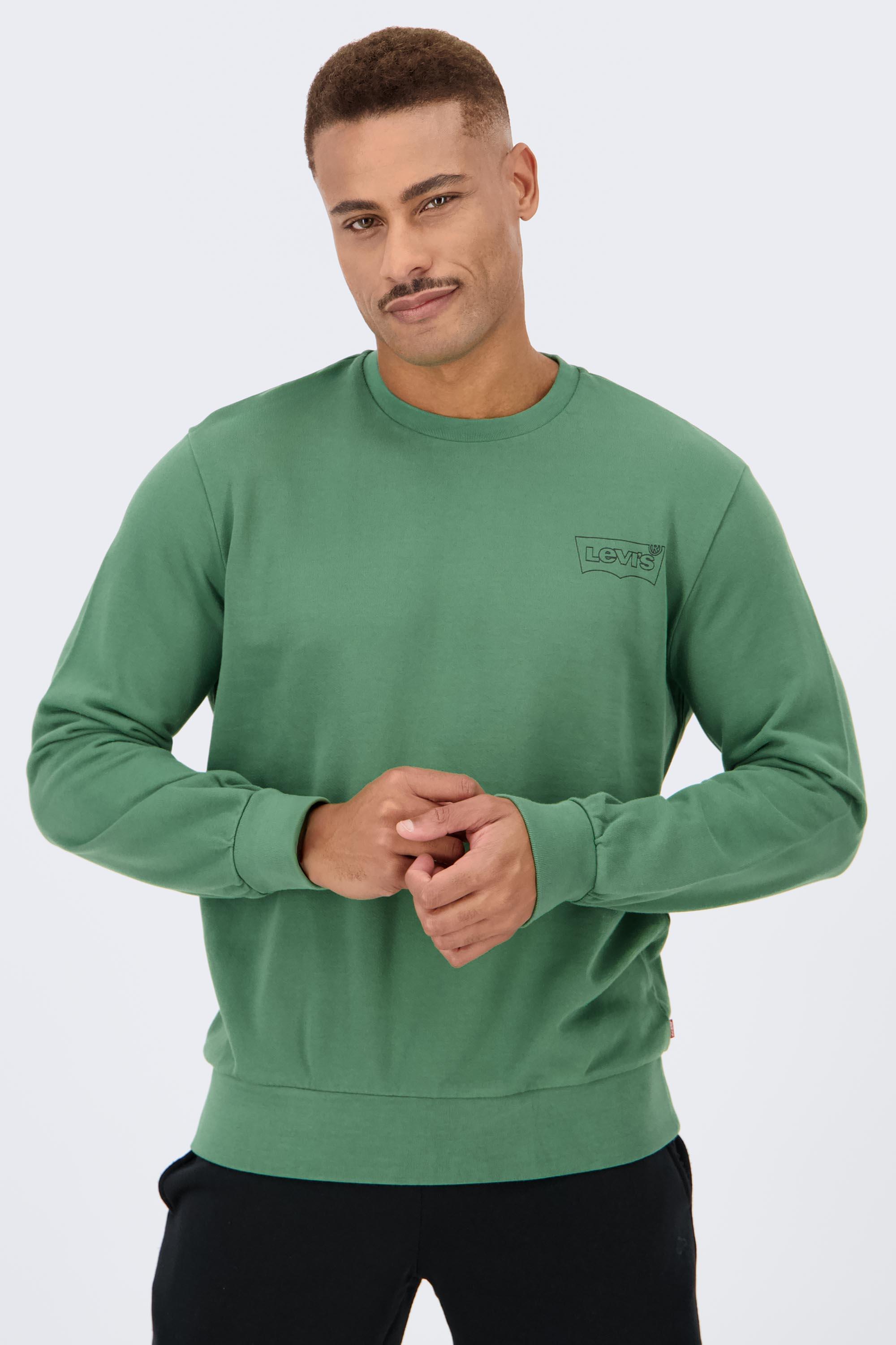 Levi'S Batwing - Verde - Sudadera Felpa Hombre talla S