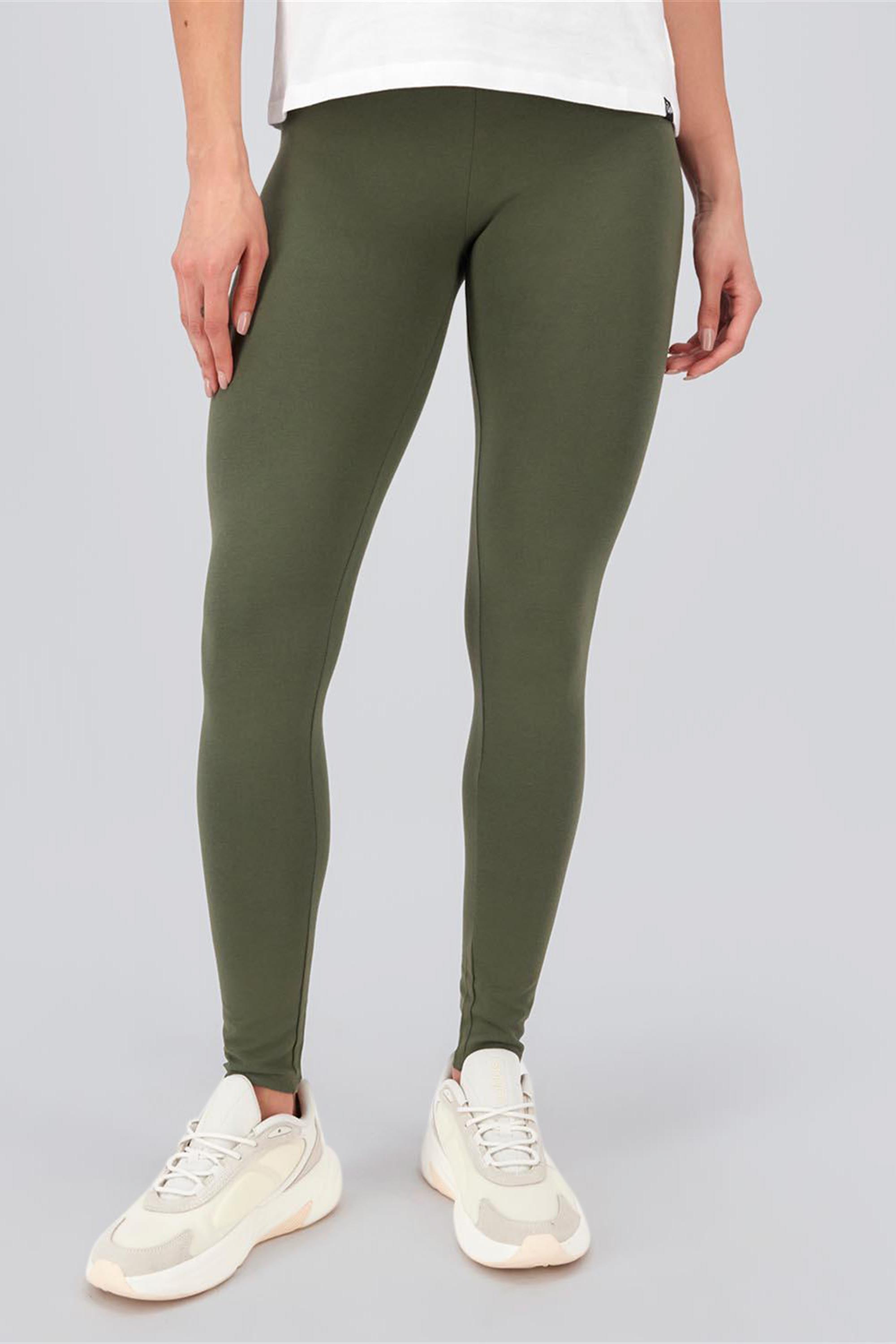 Mallas Up Kaki Mallas Algodón Mujer Sprinter