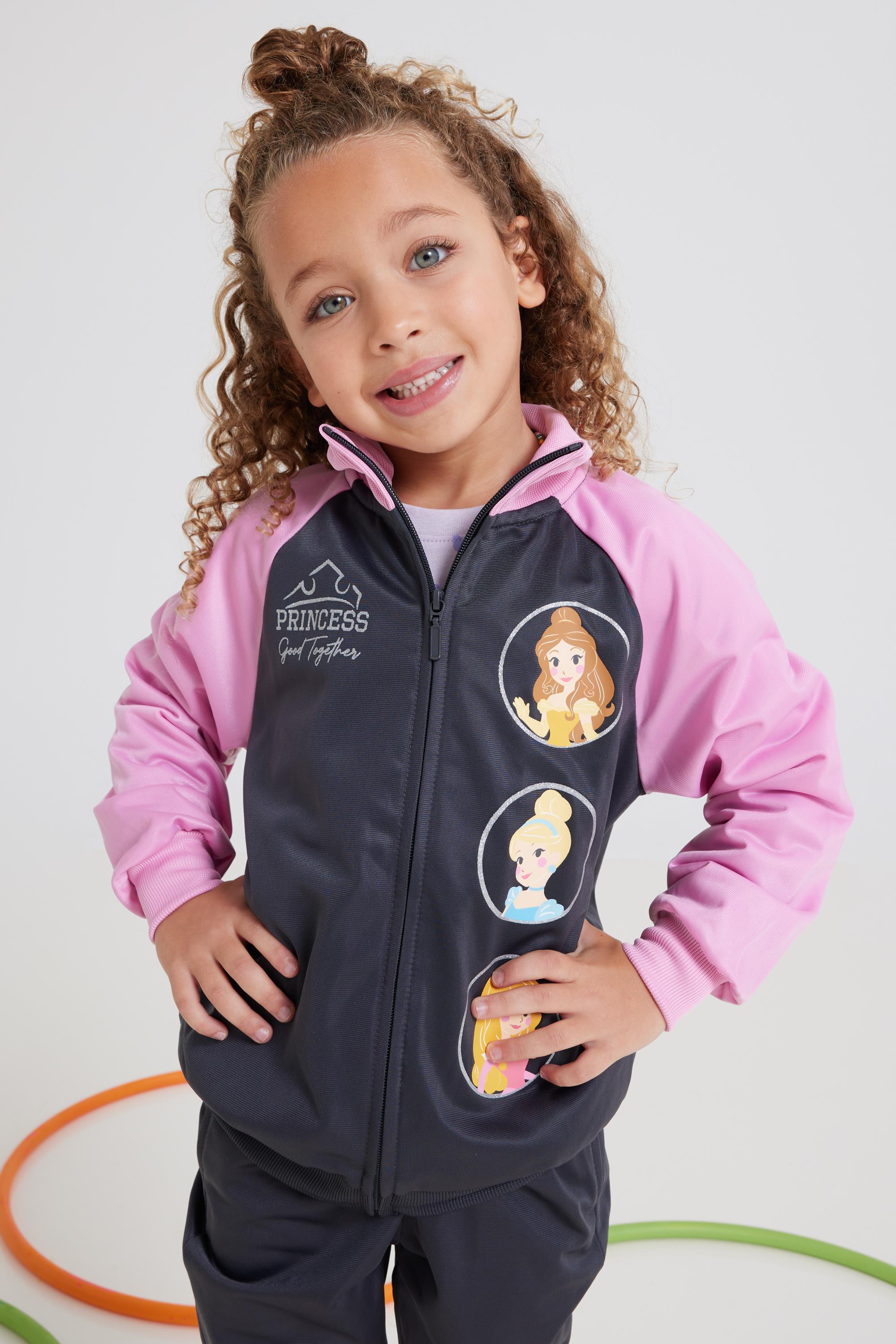 Chándal Princesas - Antracita - Chándal Niña Disney talla 4