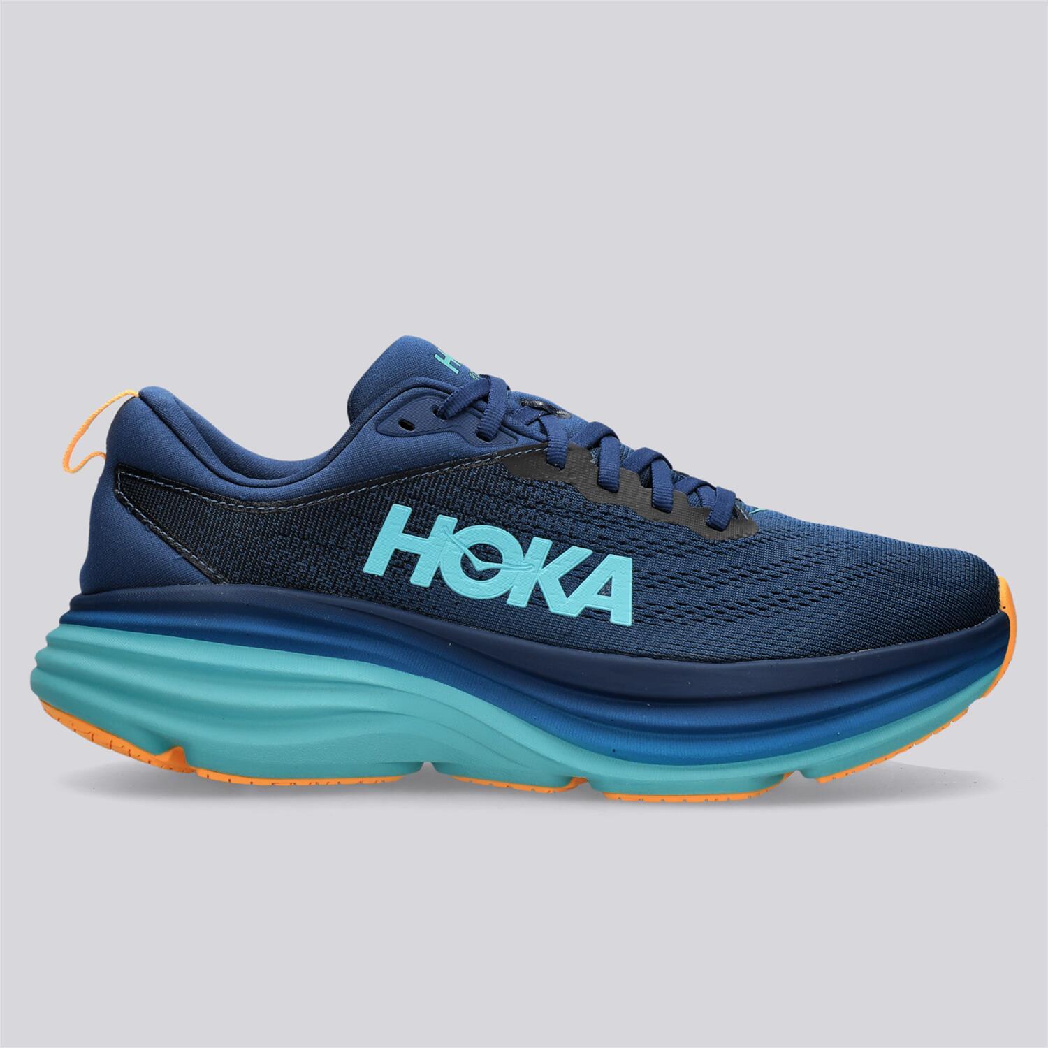 Hoka Bondi 8 - Azul - Sapatilhas Running Homem tamanho 42