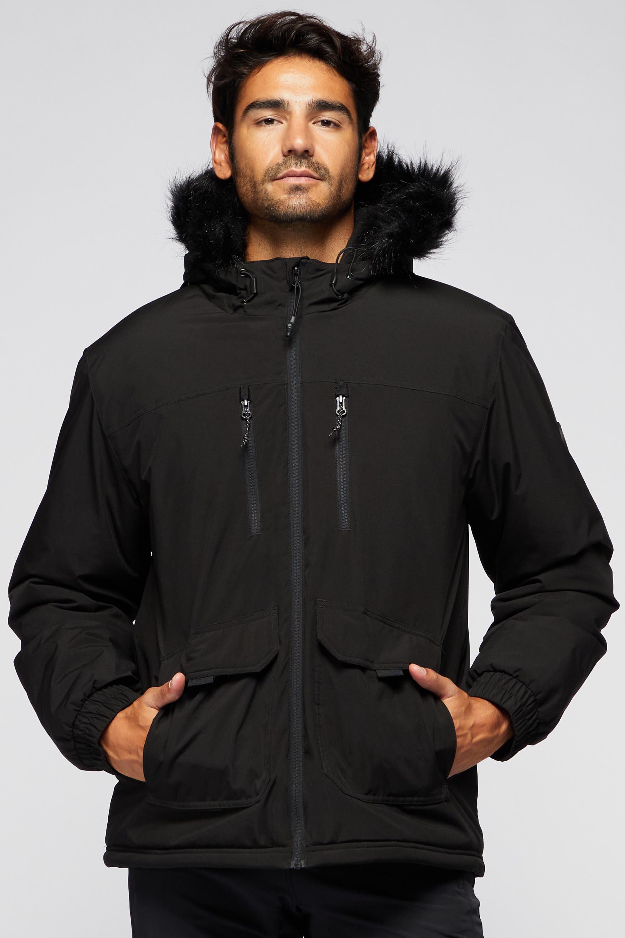Boriken Vplacy - Negro - Anorak Capucha Hombre talla L