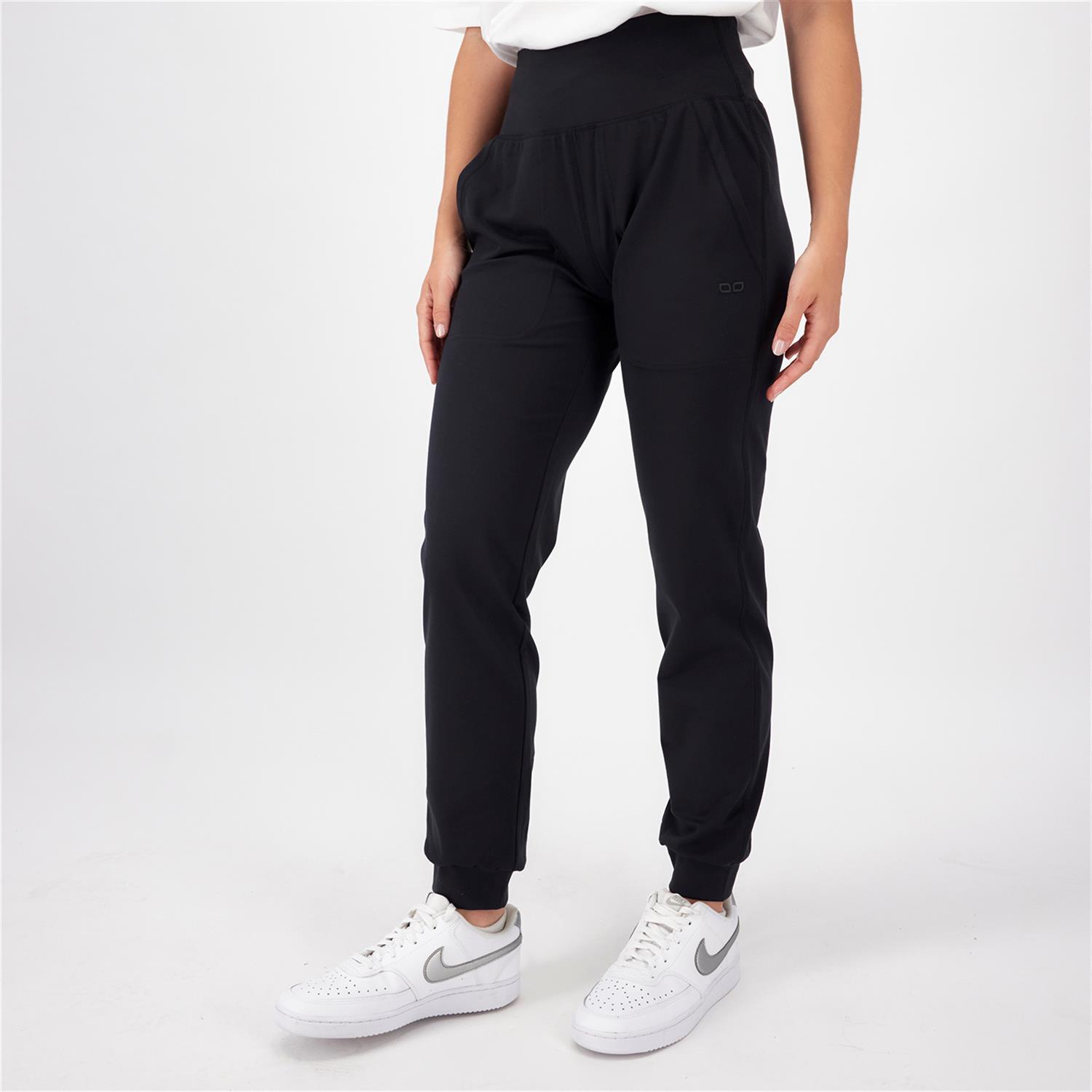 Pantalón Cintura Alta Doone - Negro - Pantalón Puño Mujer talla S