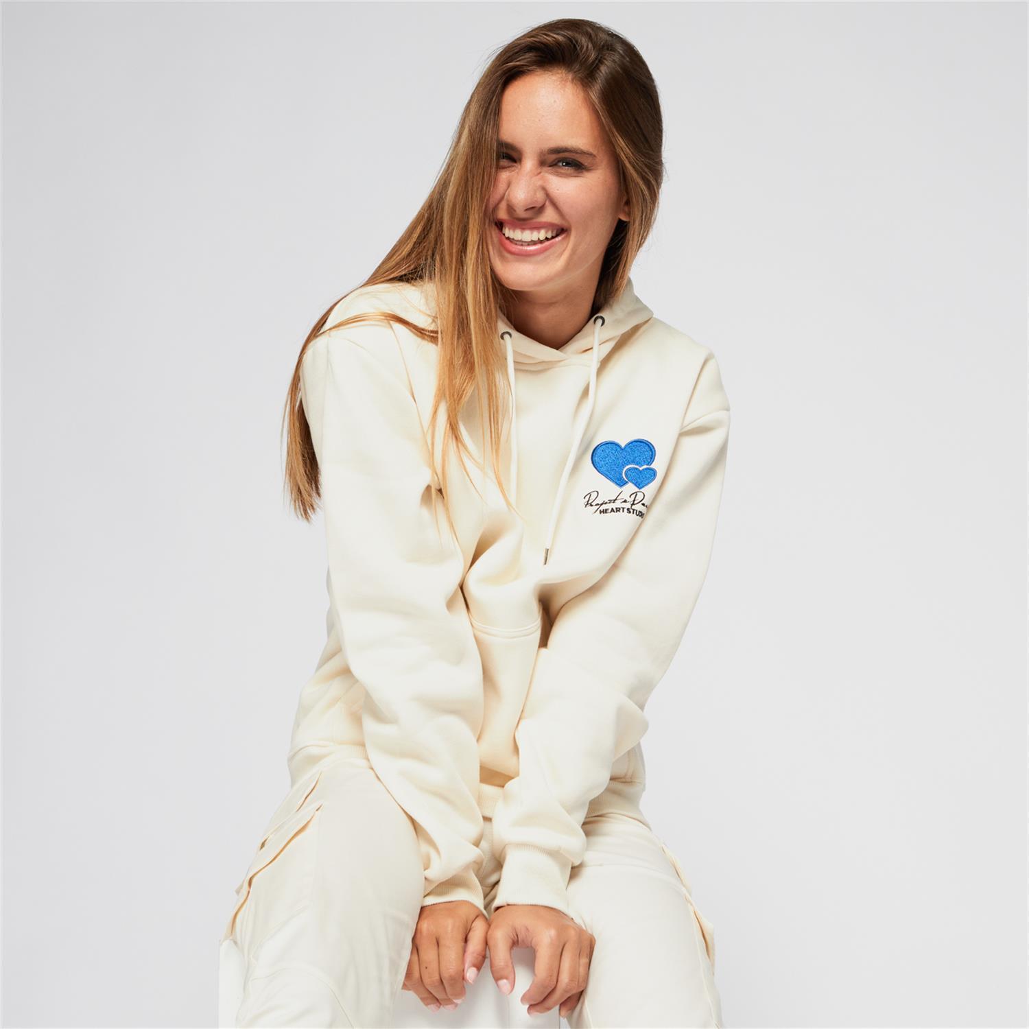 Project X Paris Corazon - Branco - Sweatshirt Mulher tamanho S