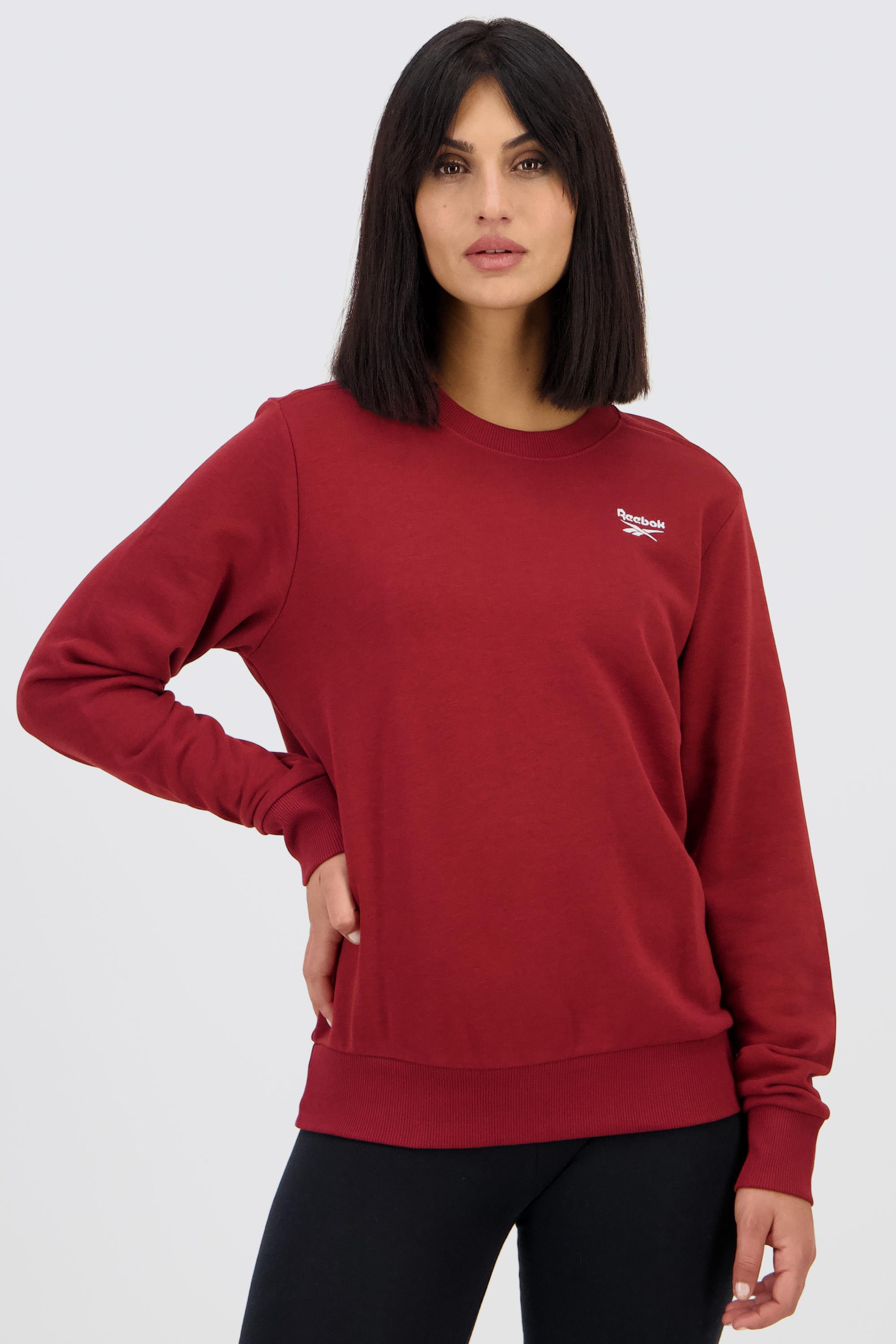Reebok - Rojo - Sudadera Mujer talla