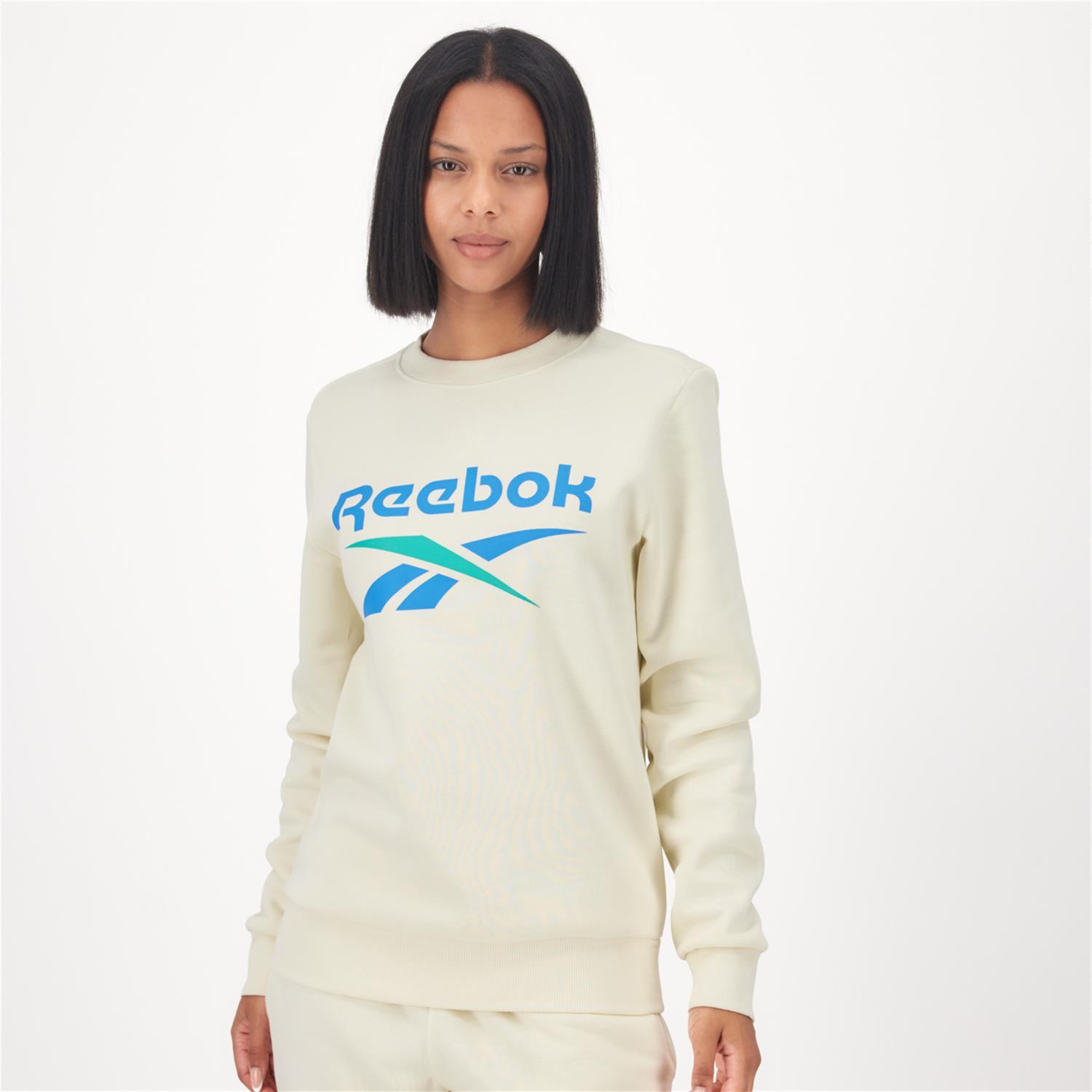 Sweat Reebok - Branco - Sweat Mulher tamanho S