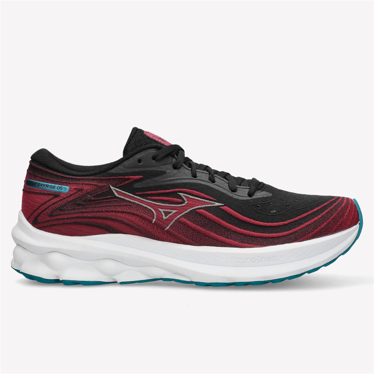 Mizuno Wave Skyrise 5 - Vermelho - Ténis Running Homem tamanho 45