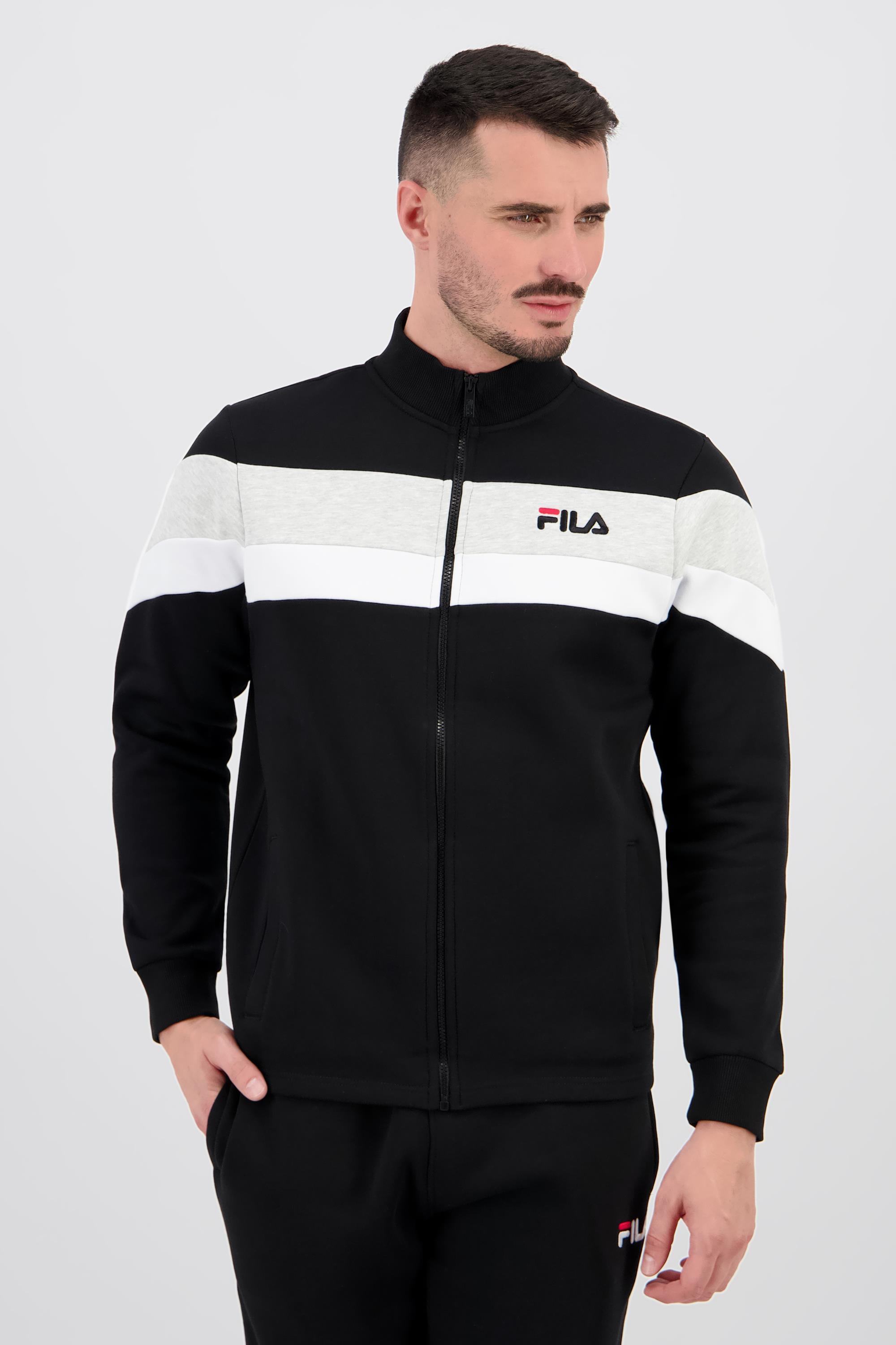 Fila Mansion Preto Fato Treino Felpa Homem Sport Zone
