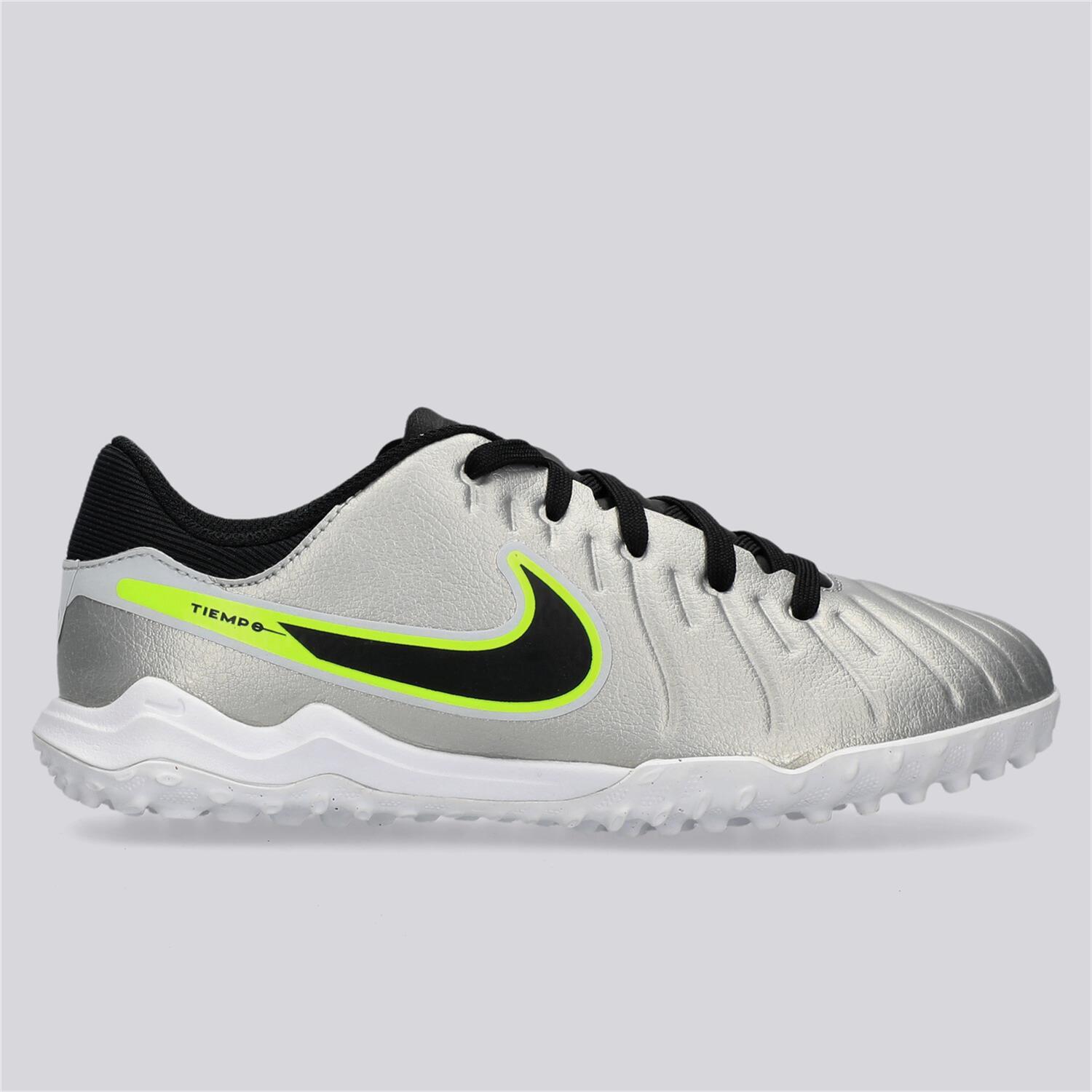 Nike Tiempo Legend Aca - Plata - Zapatillas Fútbol Niños talla 34