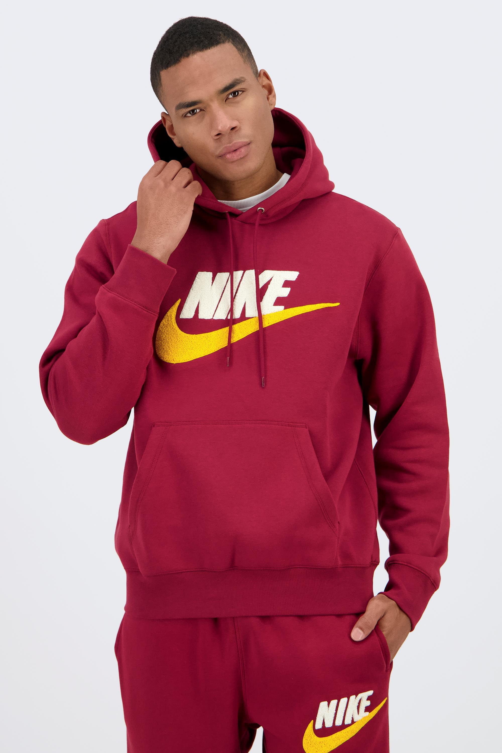 Futura - Vino - Sudadera Capucha Hombre talla