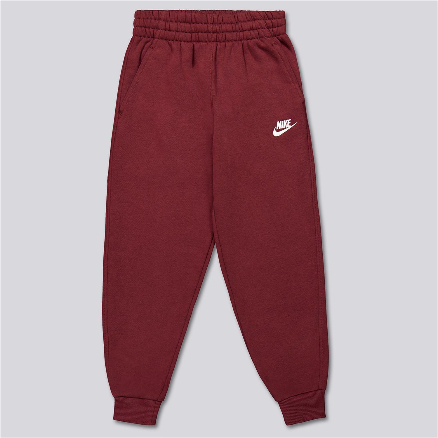 Pantalón Largo Nike - Vino - Pantalón Chándal Niño talla 16