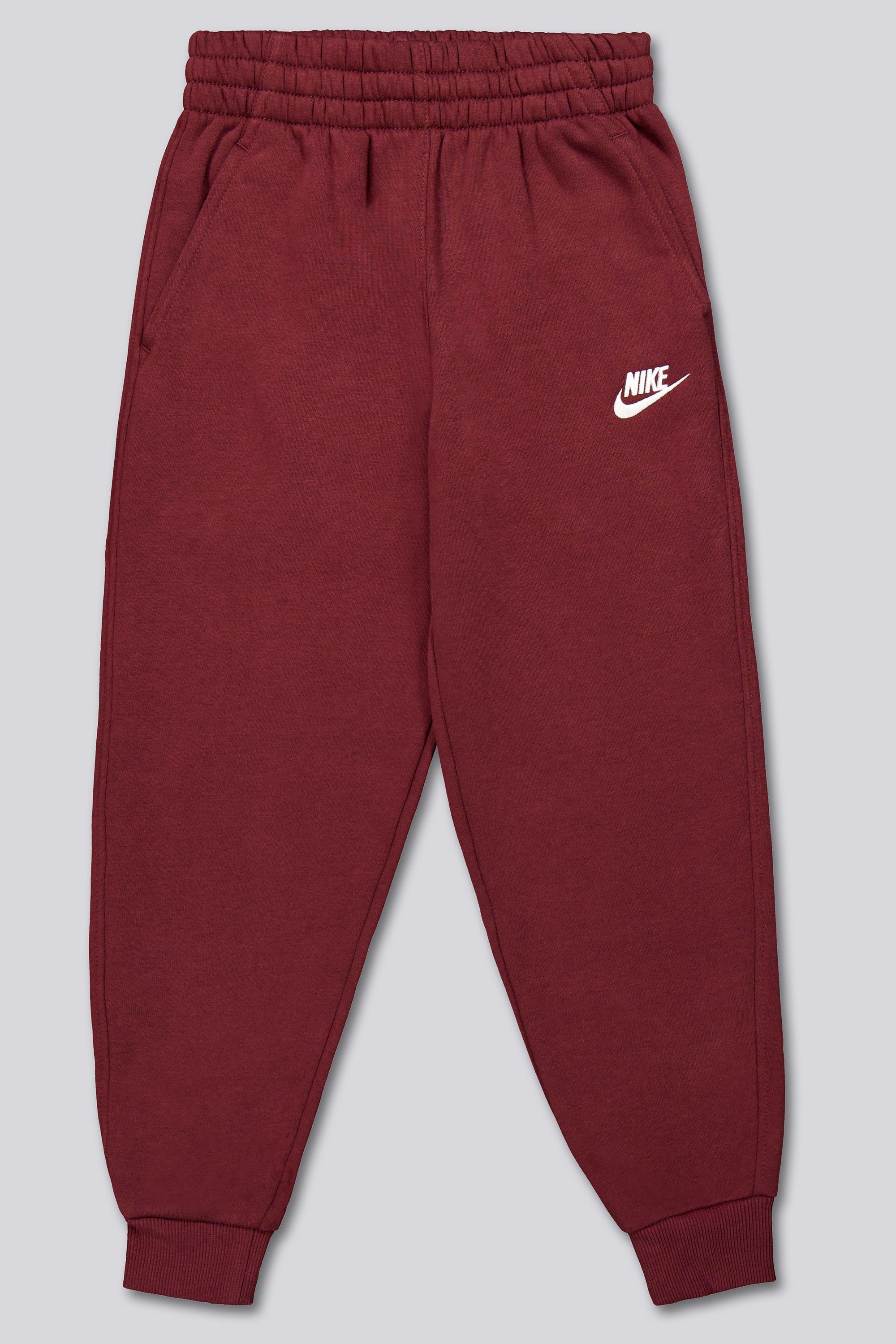Pantalón Largo Nike - Vino - Pantalón Chándal Niño