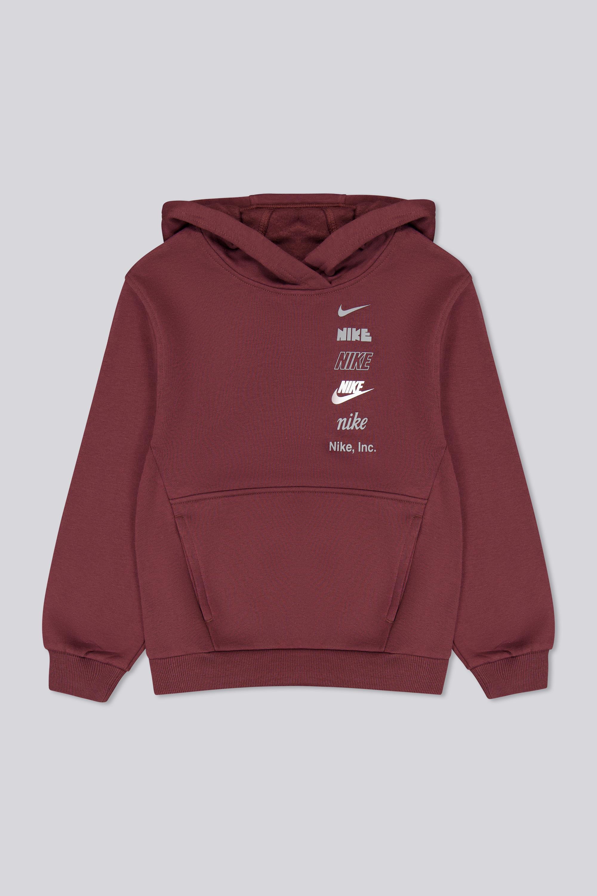 Sudadera Nike - Vino - Sudadera Capucha Niño talla 12/13
