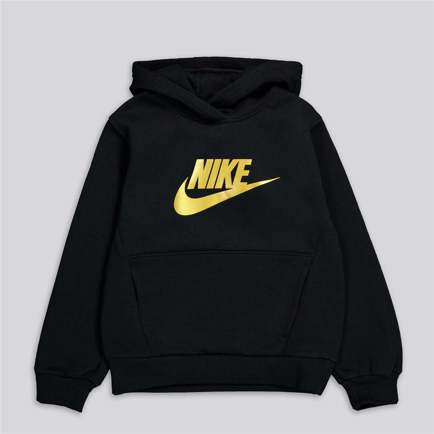 Nike Club 2 - Negro - Sudadera Capucha Niño talla 10