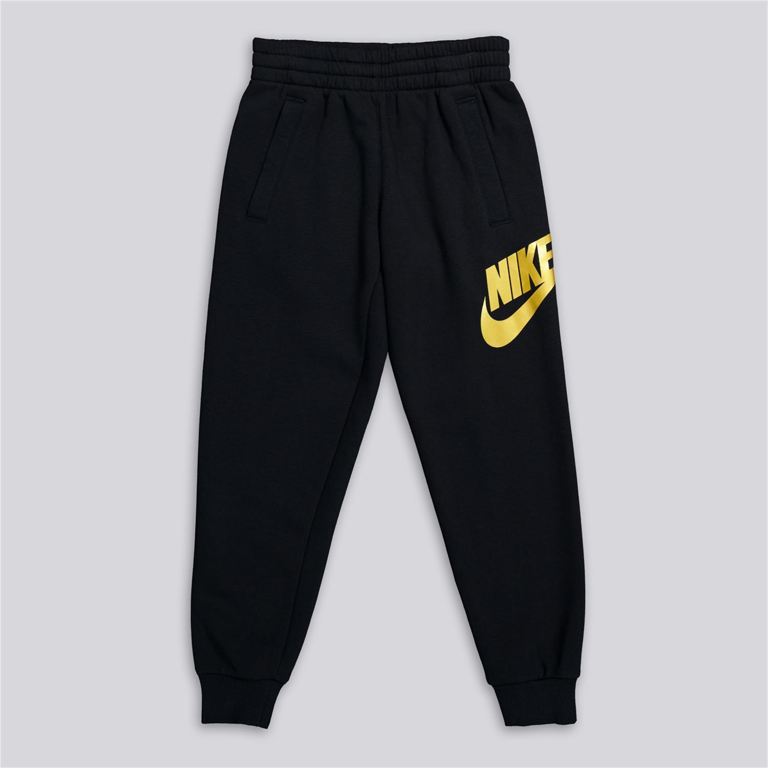 Nike Club 2 - Negro - Pantalón Puño Niño talla 10