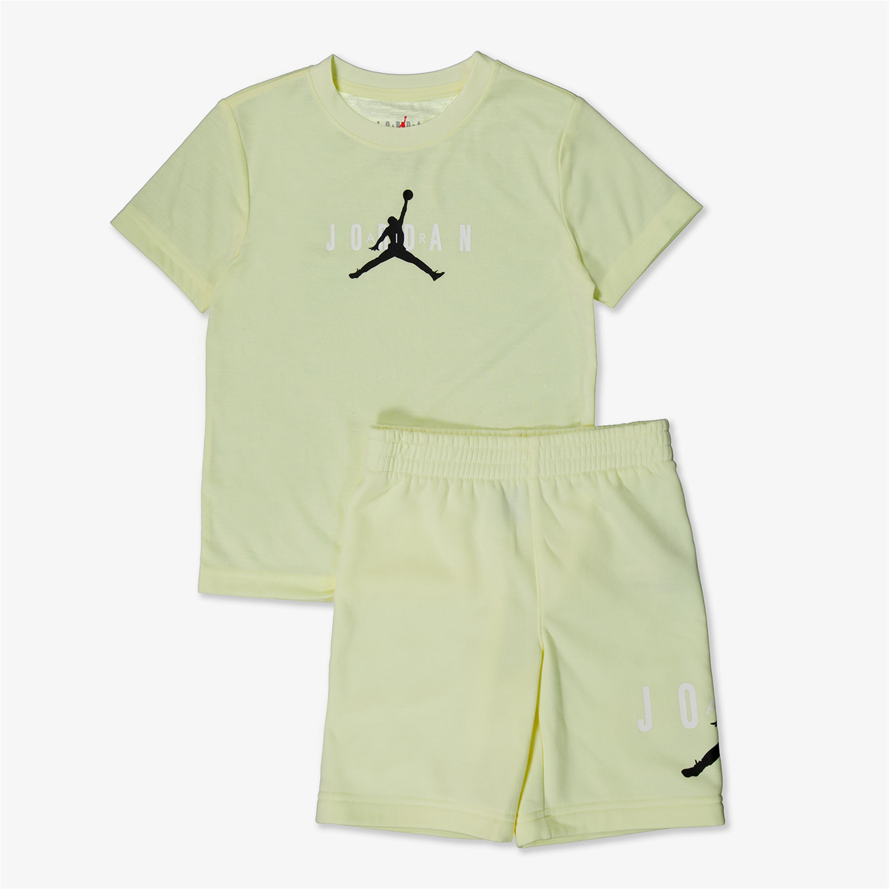 Conjunto Jordan - Amarillo - Conjunto Niño talla 6/7