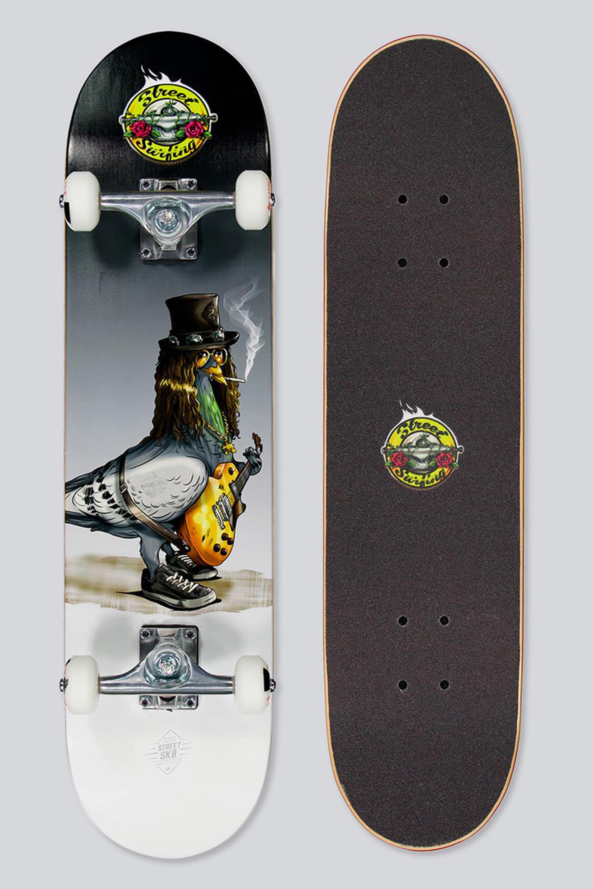 Street Surfing Monopatín Negro Skateboard 31