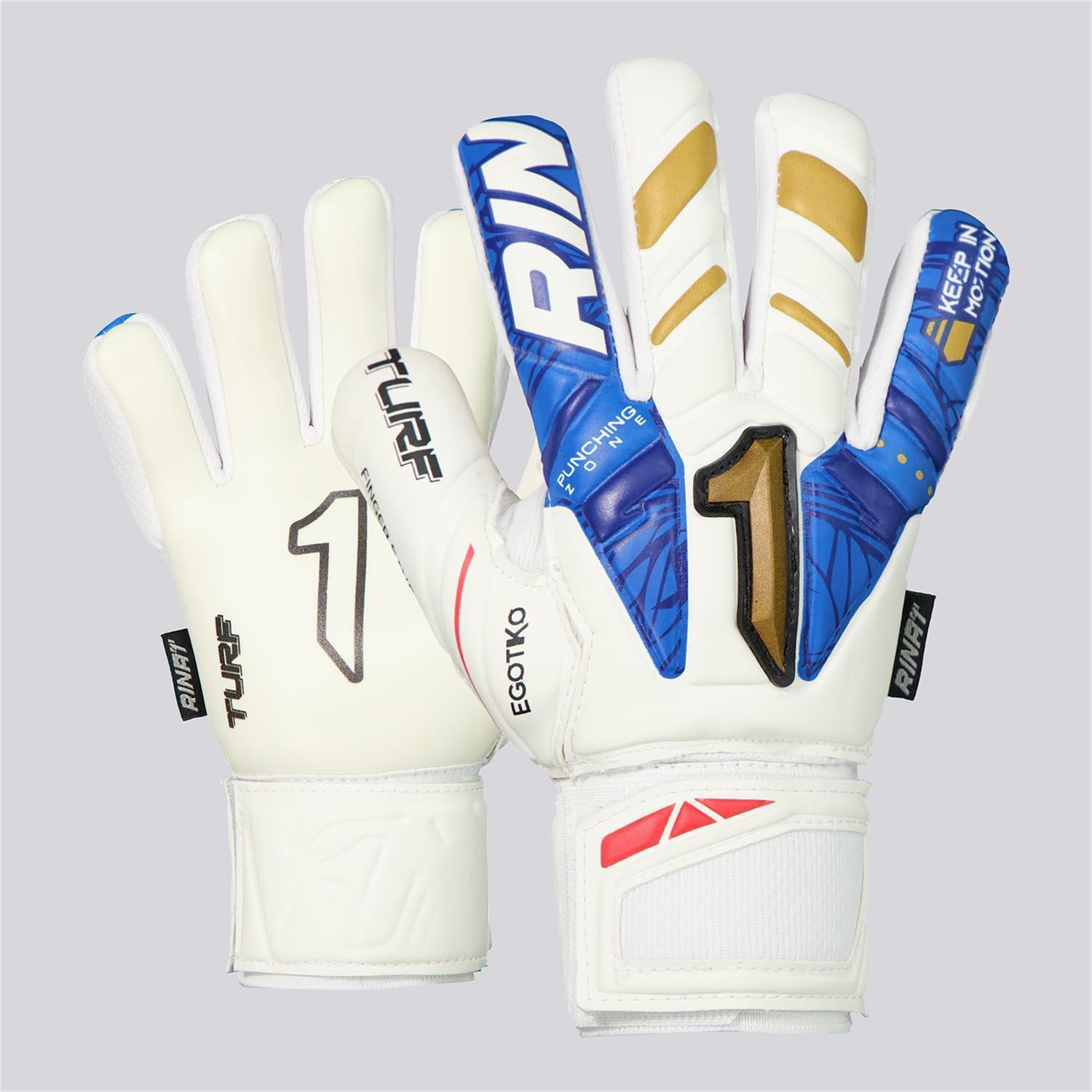 Rinat Egotiko Vengador Spine Turf - Blanco - Guantes Portero Junior MKP talla 5